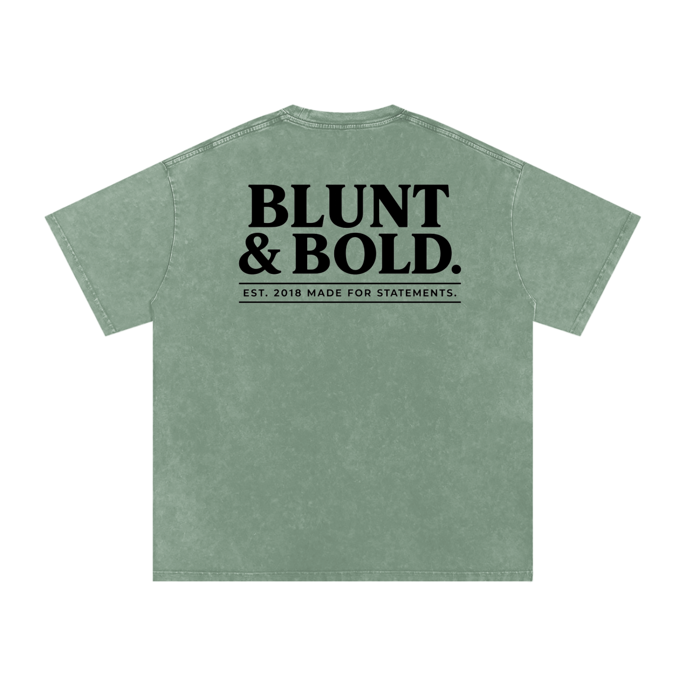 MENS 'CONFIDENCE ORACLE' Snow Washed Oversized Cotton TEE