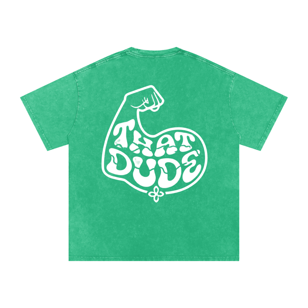 MENS 'THAT DUDE' Snow Washed Oversized Cotton TEE