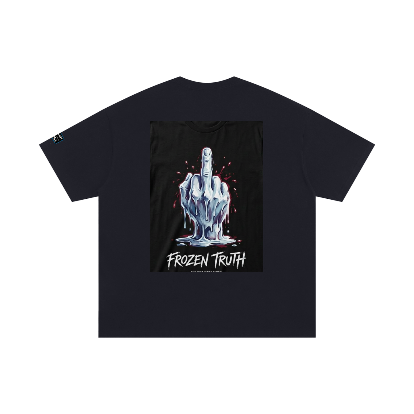 MENS 'FROZEN TRUTH' Oversized Cotton TEE