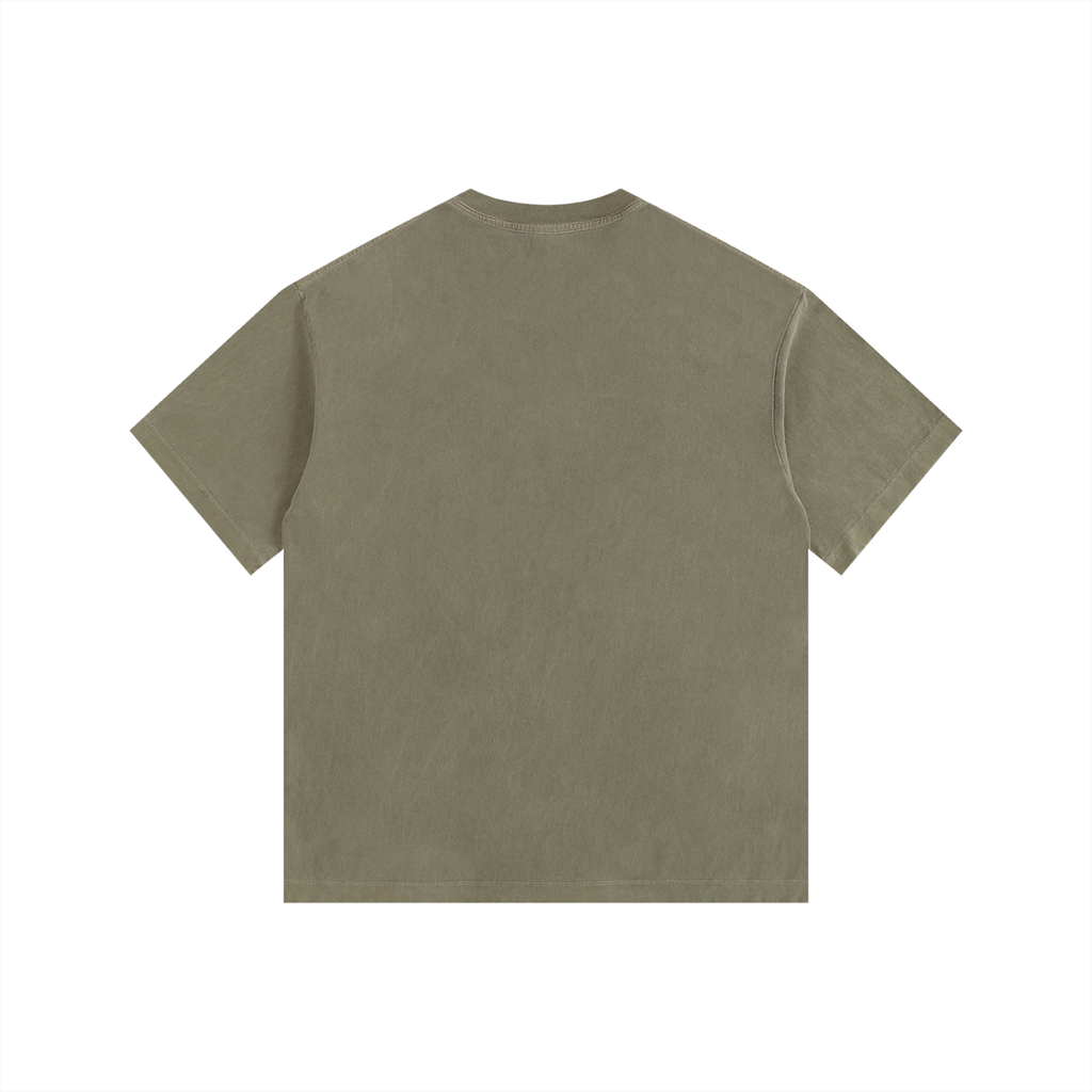 MENS ' ALWAYS WILD ' Washed Oversized Cotton TEE