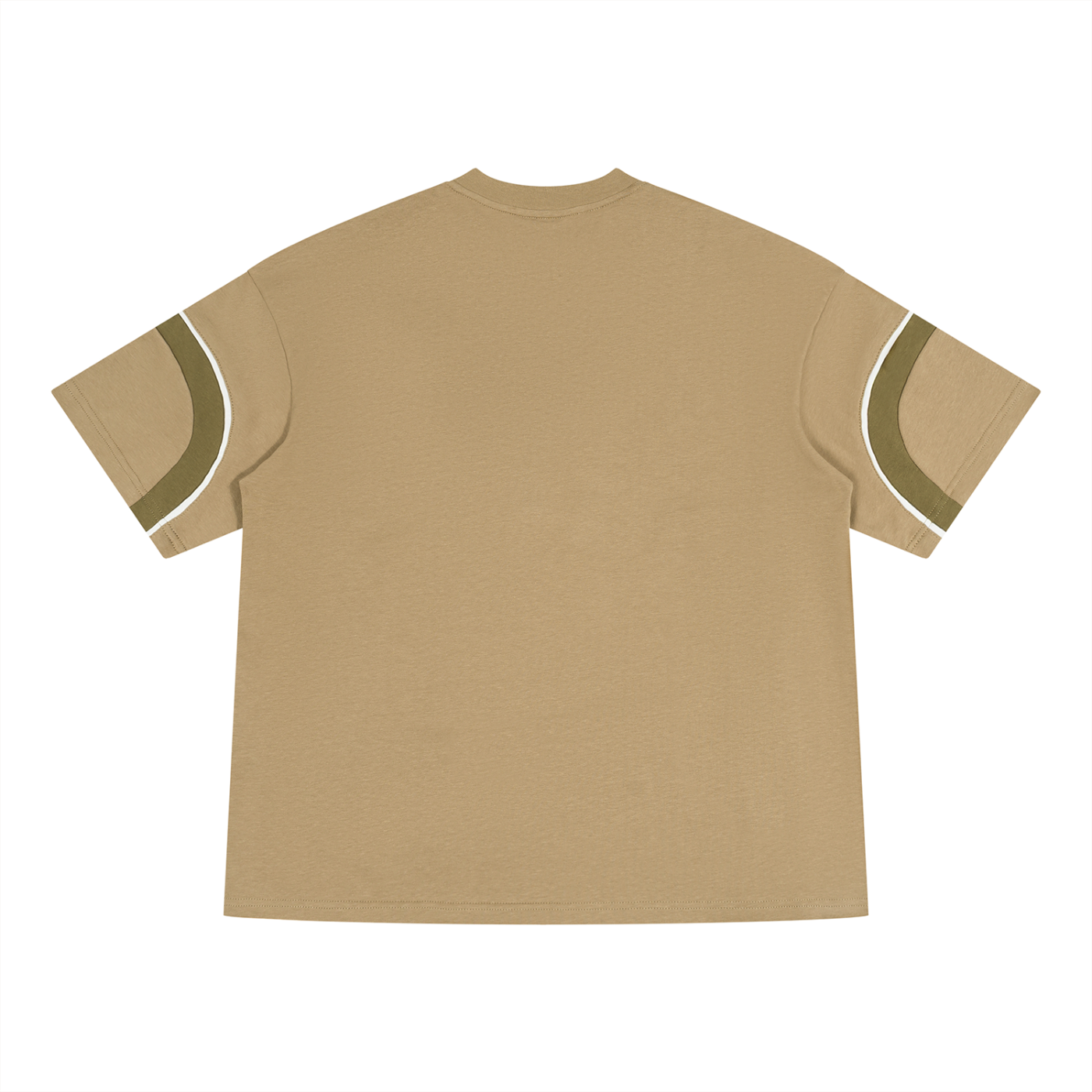 MENS Color Block V-Neck T-Shirt