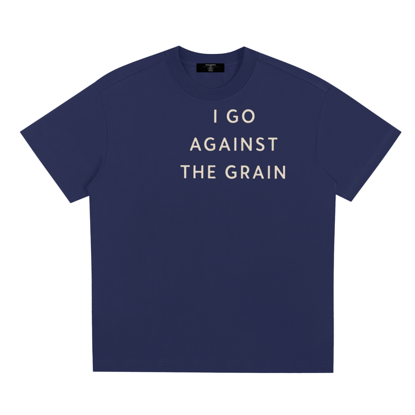 Mens 'AGAINST THE GRAIN' Sorona Quick-Dry Cooling Tee