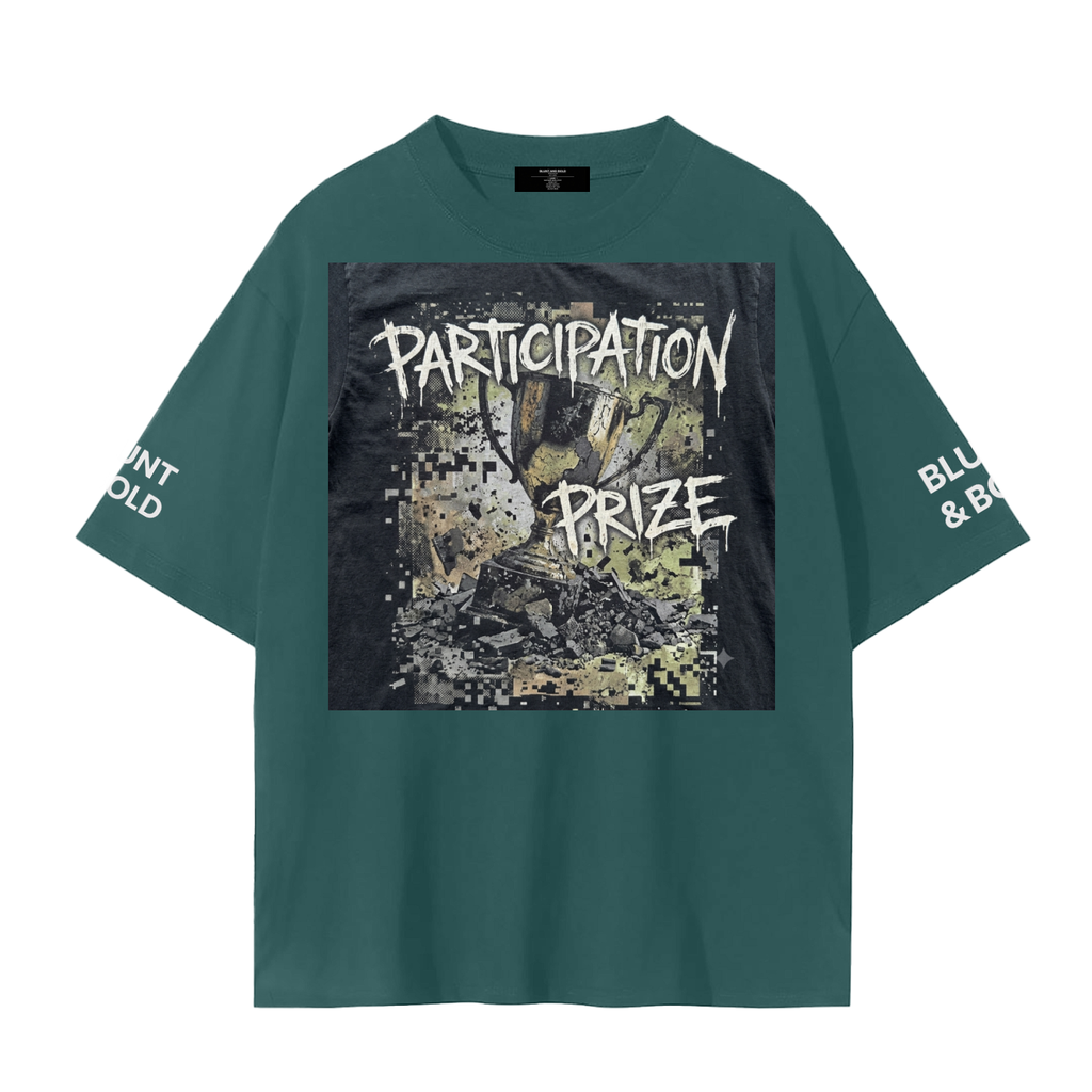 MENS 'PARTICIPATION PRIZE'  Seamless Oversized  TEE