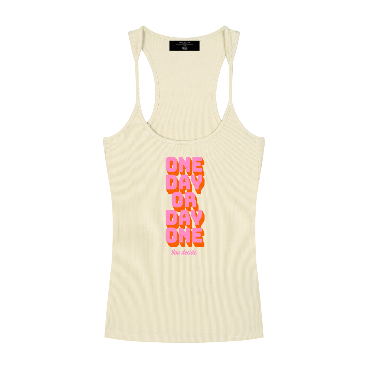 Womens Slim Fit Ribbed Racerback Tank