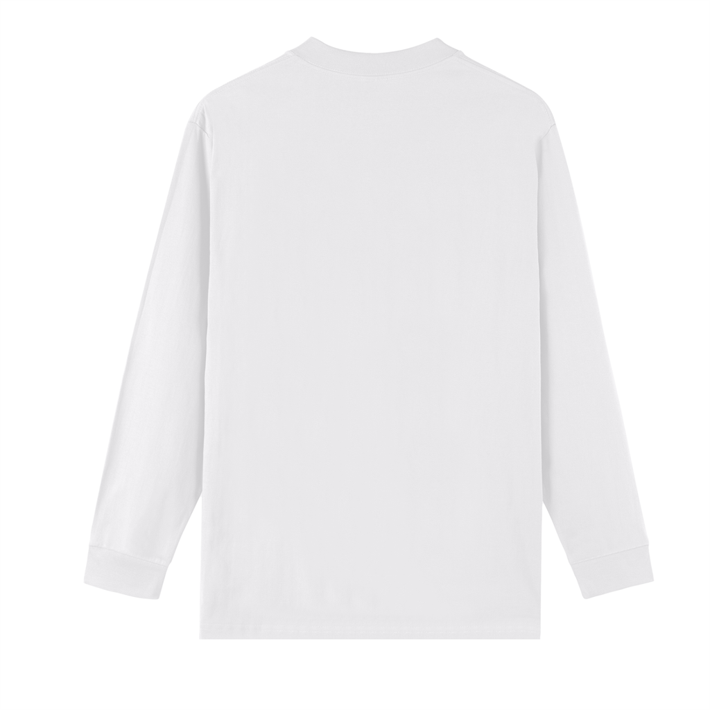 Mens 'ETHICALLY PROFANE" Crew Neck Drop Shoulder Long Sleeve Shirt