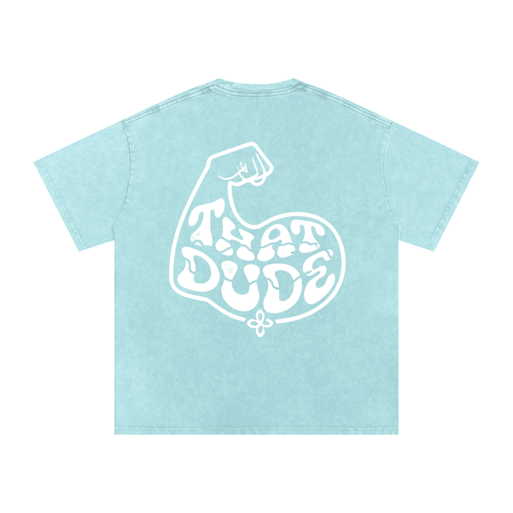 MENS 'THAT DUDE' Snow Washed Oversized Cotton TEE