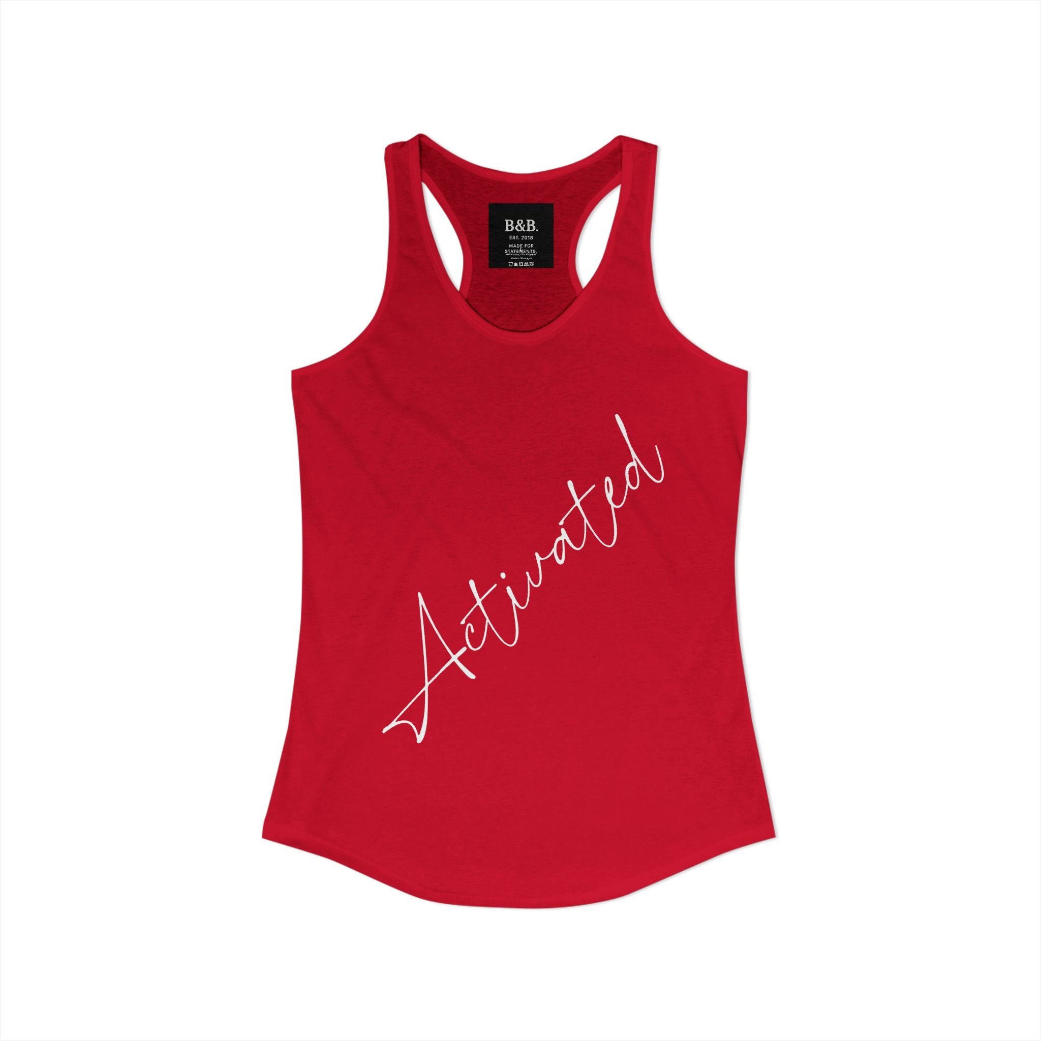 Womens Activated Ideal Racerback Tank