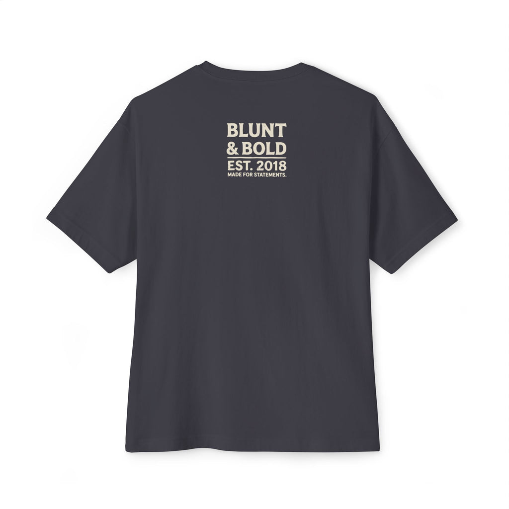 Mens FUCK YEAH Retro Oversized Box Tee