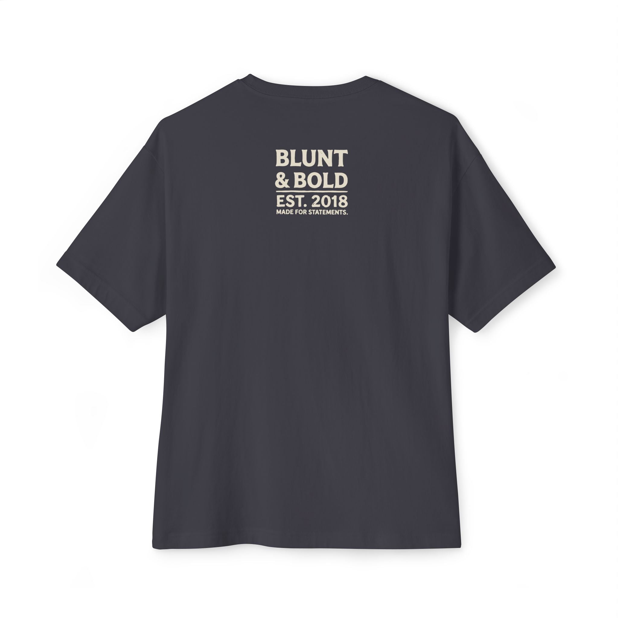 Mens FUCK YEAH Retro Oversized Box Tee