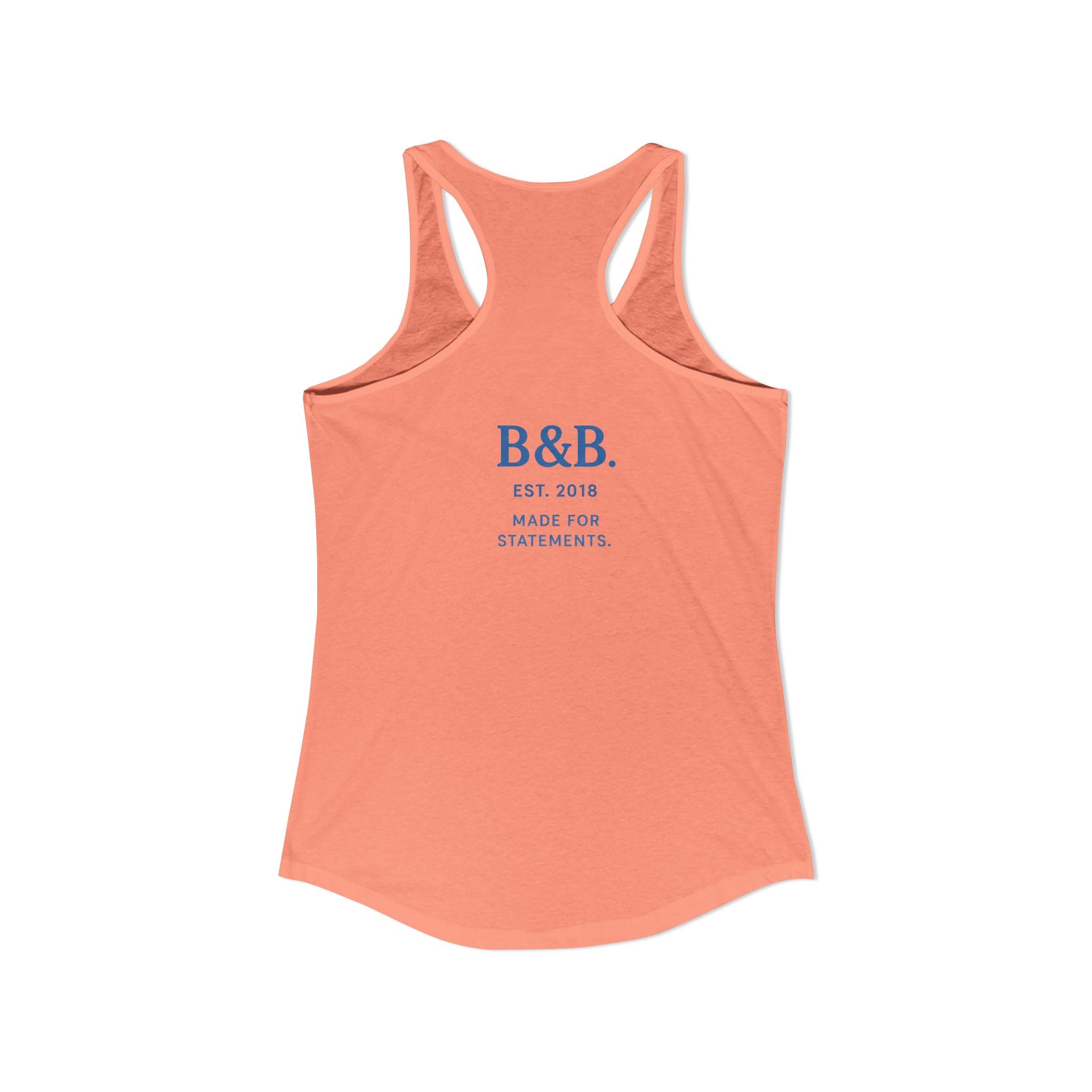 Womens Baddie  Ideal Racerback Tank