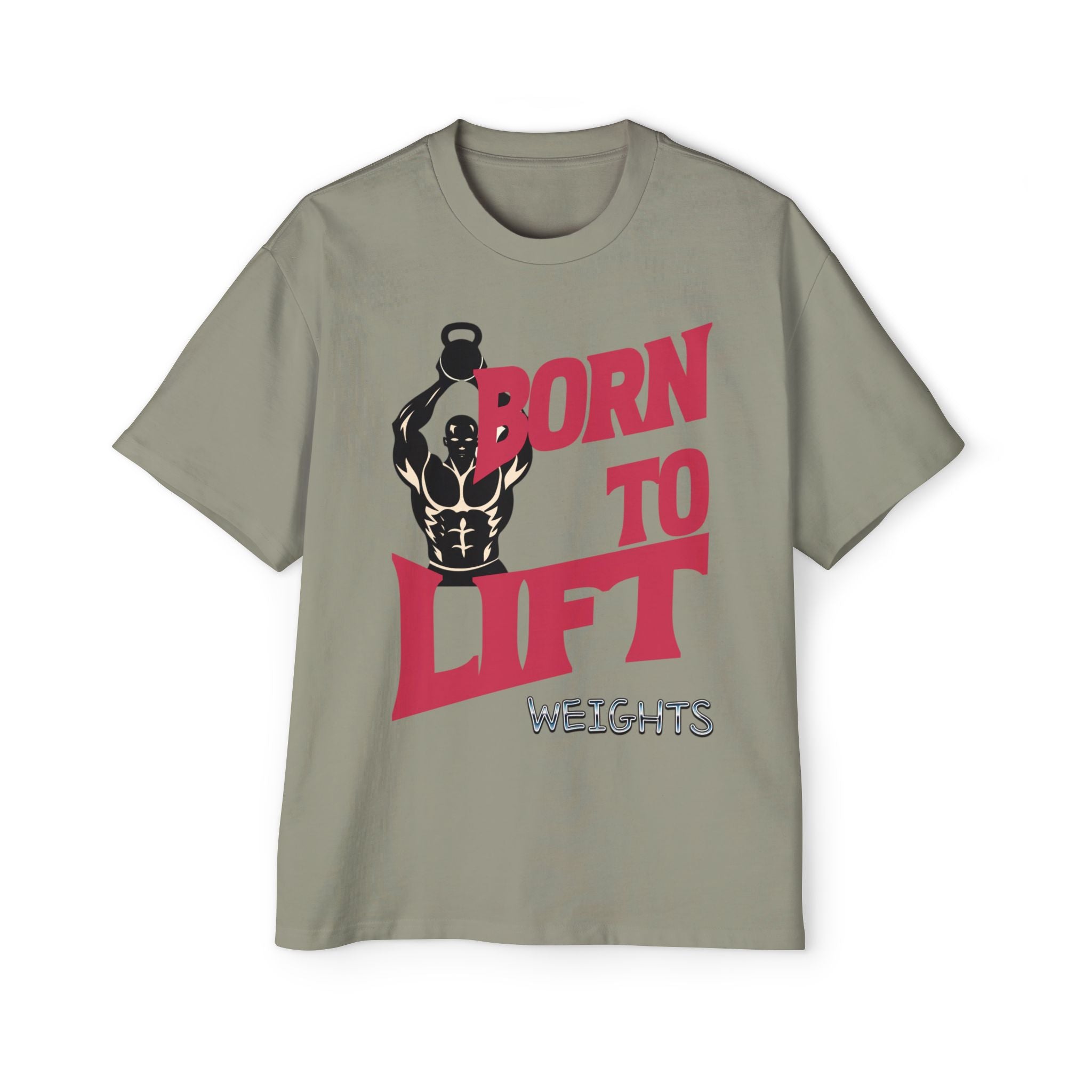 Born to Lift Tee — Men’s Weightlifting Gym T‑Shirt