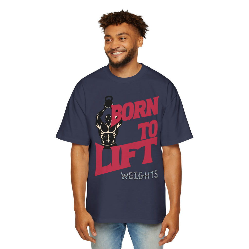 Born to Lift Tee — Men’s Weightlifting Gym T‑Shirt