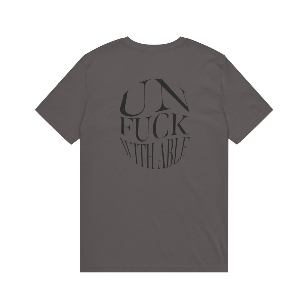 Mens  "UNFUCKWITHABLE" Bold Typography Tee