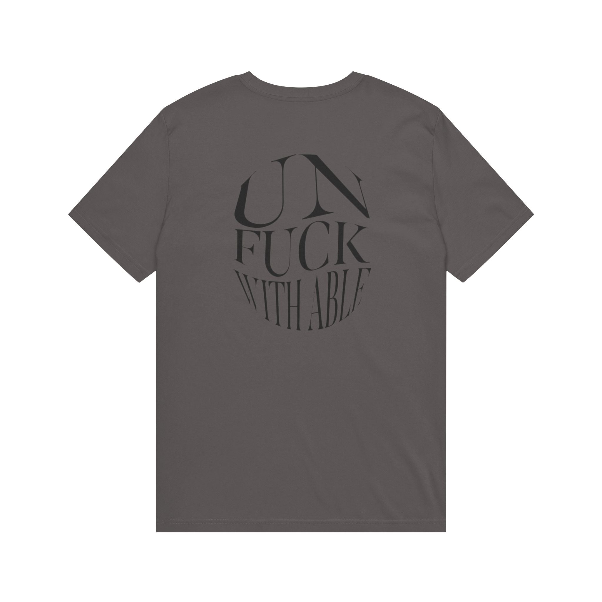 Mens  "UNFUCKWITHABLE" Bold Typography Tee