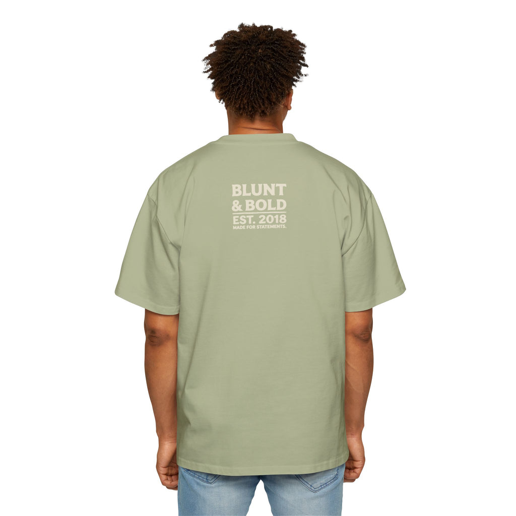 Oversized Graphic Tee — “Soft Looks. Savage Moves.” Bold Typography Shirt