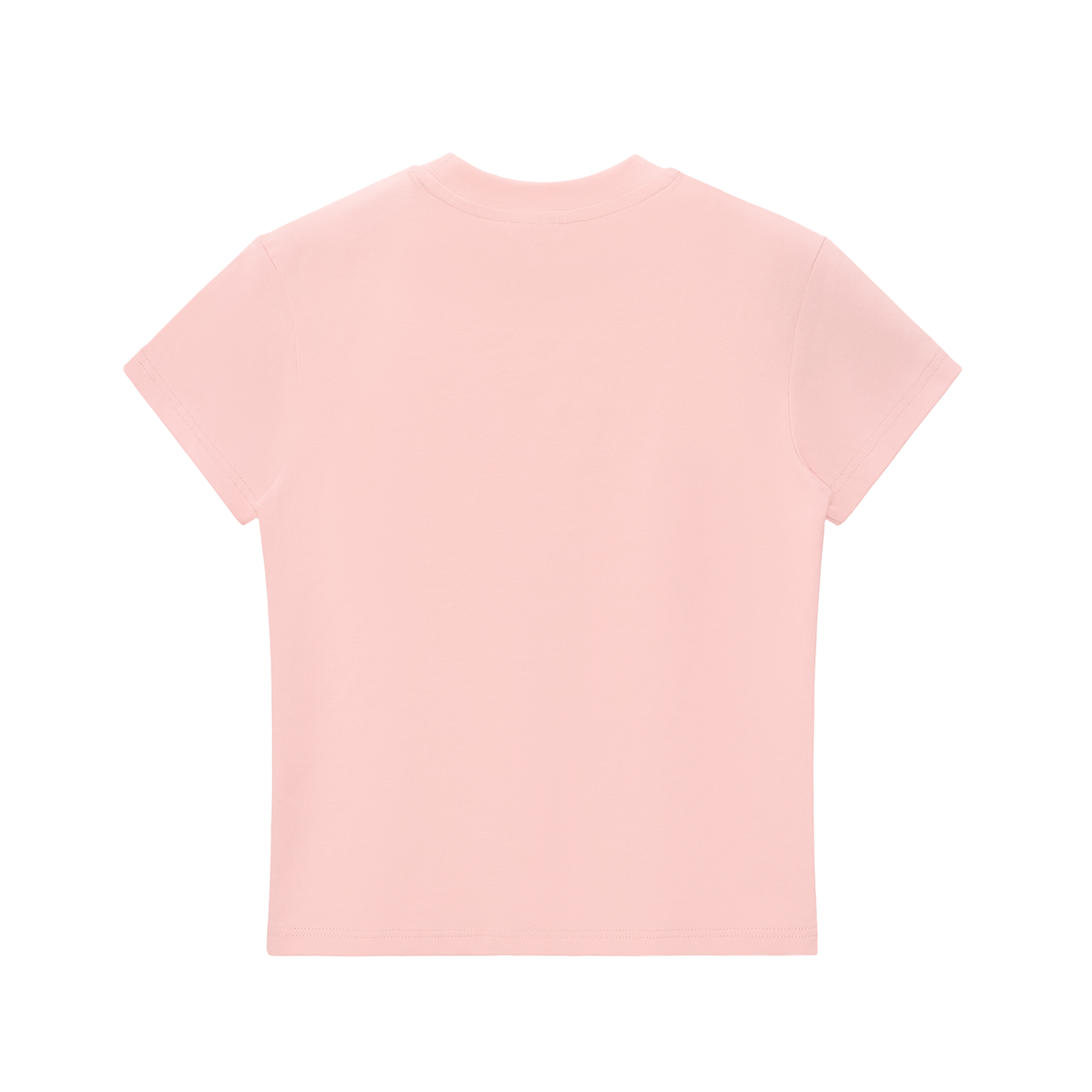Womens 'SEEN NOT SEEKING' Essential Bodycon Crewneck Tee