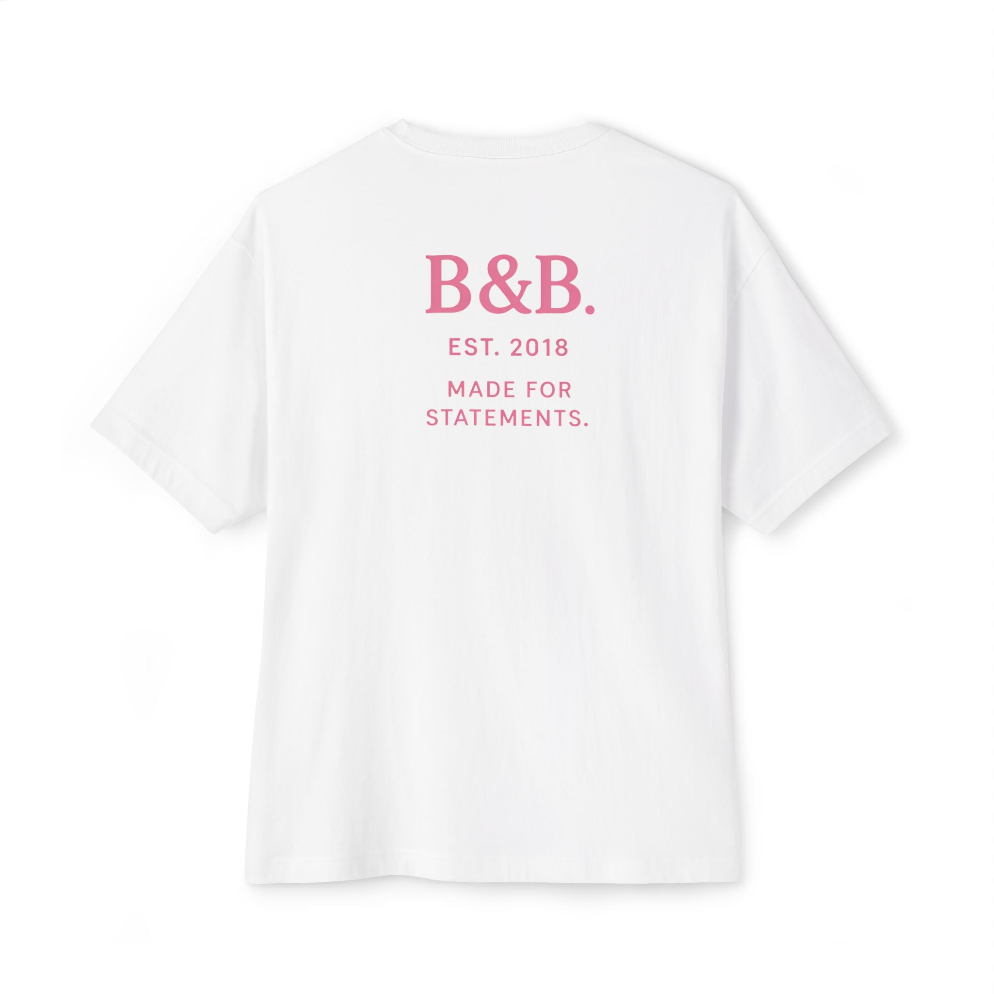 Mens  'Not Timid' Graphic Oversized Tee