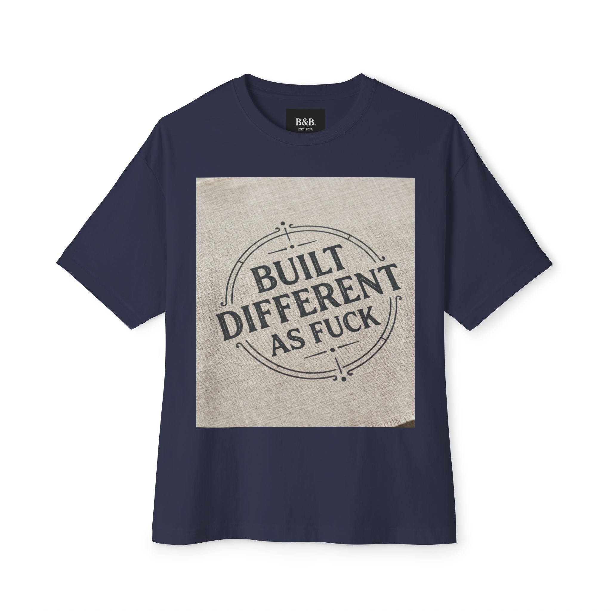 Built Different As F**k Graphic Tee — Bold Statement Oversized T‑Shirt