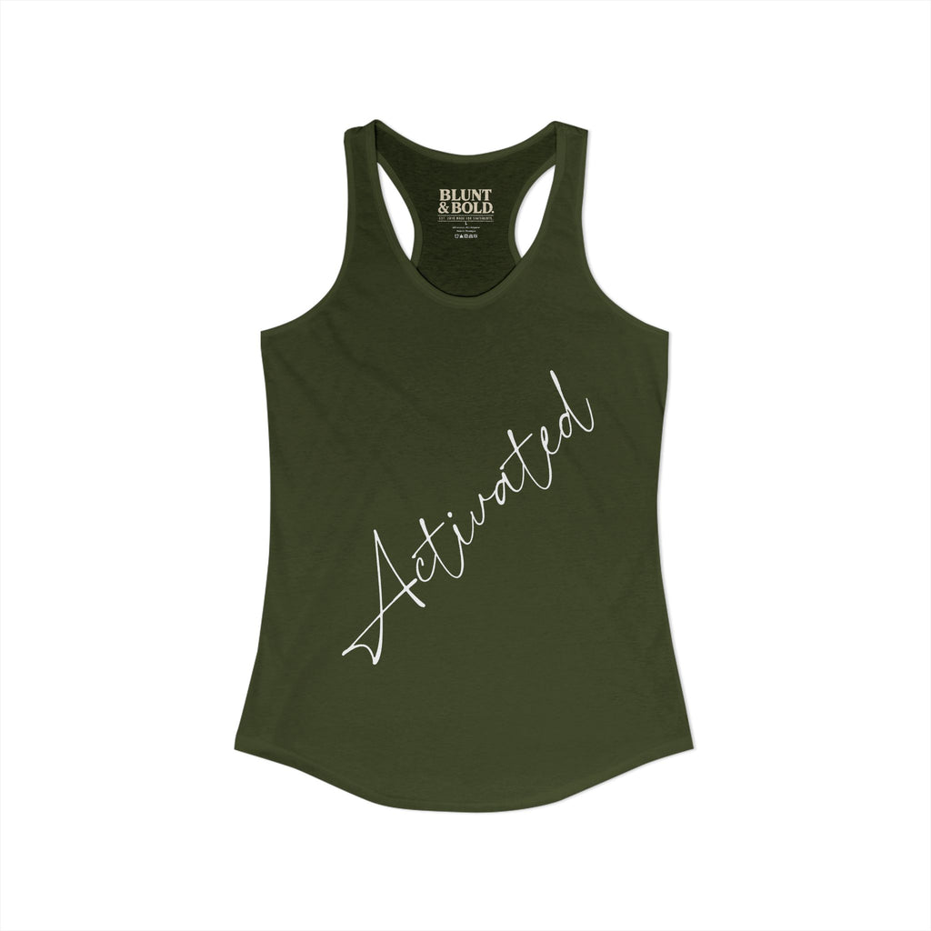 Womens Activated Ideal Racerback Tank