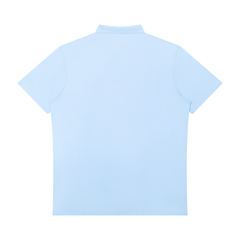 MENS 'MAKE MORE MOVES'  Quarter-Zip Performance Polo Shirt