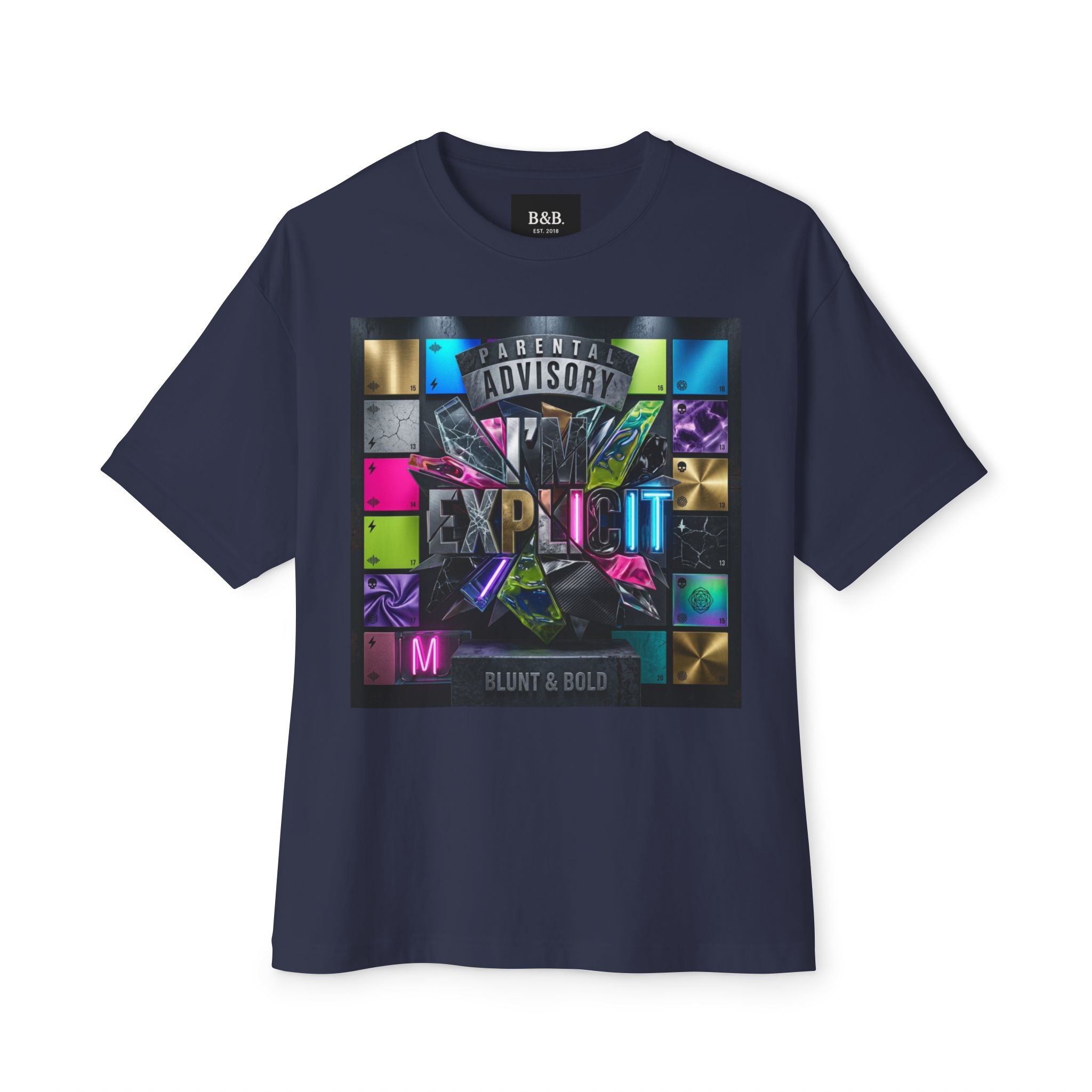 Mens I'n Explicit Graphic Oversized  Tee
