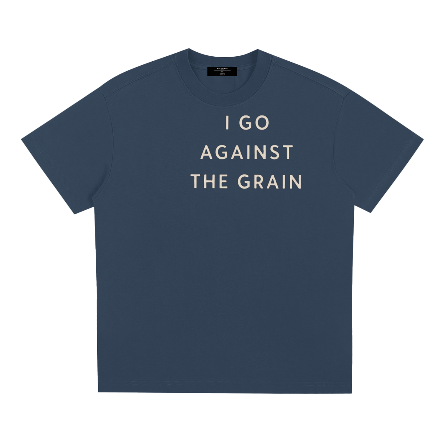 Mens 'AGAINST THE GRAIN' Sorona Quick-Dry Cooling Tee