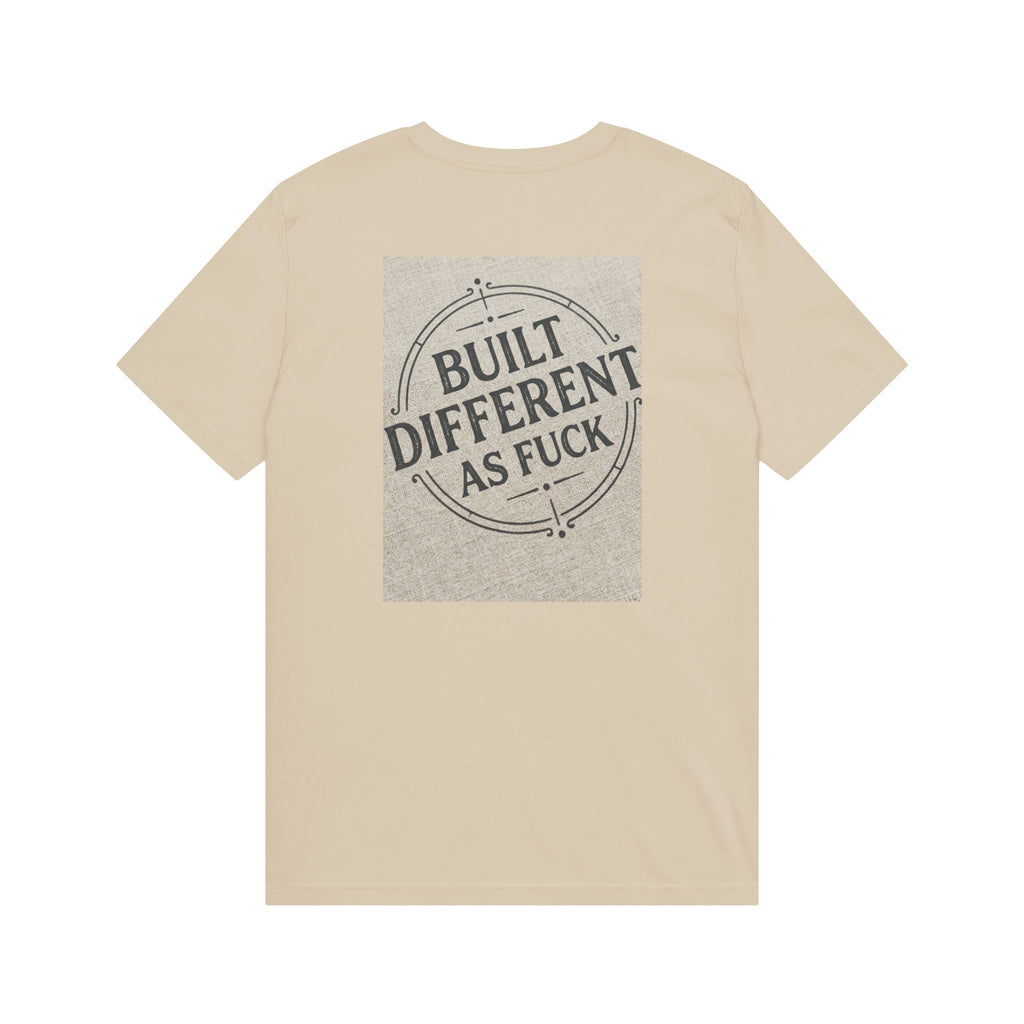 Mens Built Different As F**k Tee