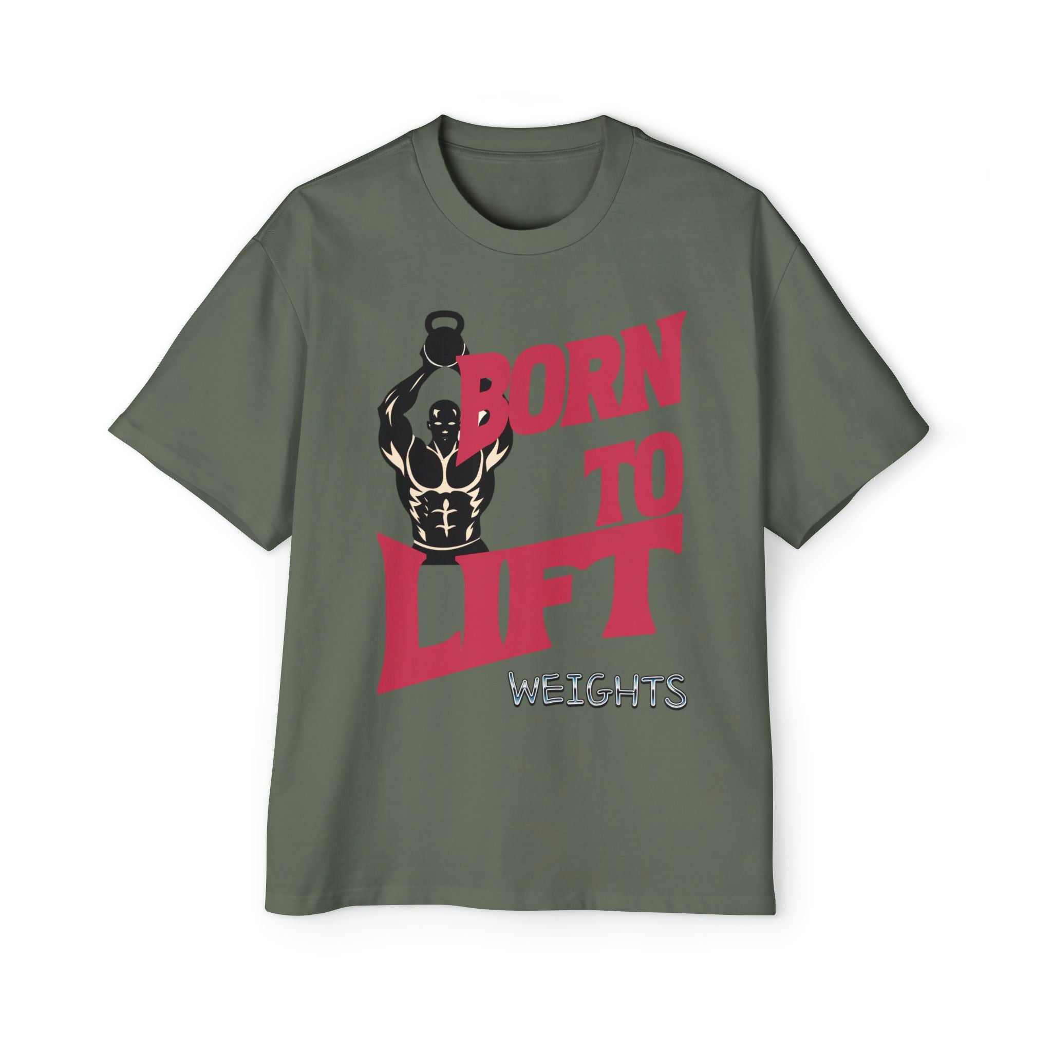 Born to Lift Tee — Men’s Weightlifting Gym T‑Shirt