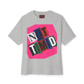 Mens  'Not Timid' Graphic Oversized Tee