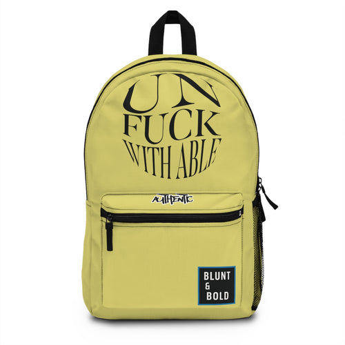 B & B UNFUCKWITHABLE Abstract Backpack