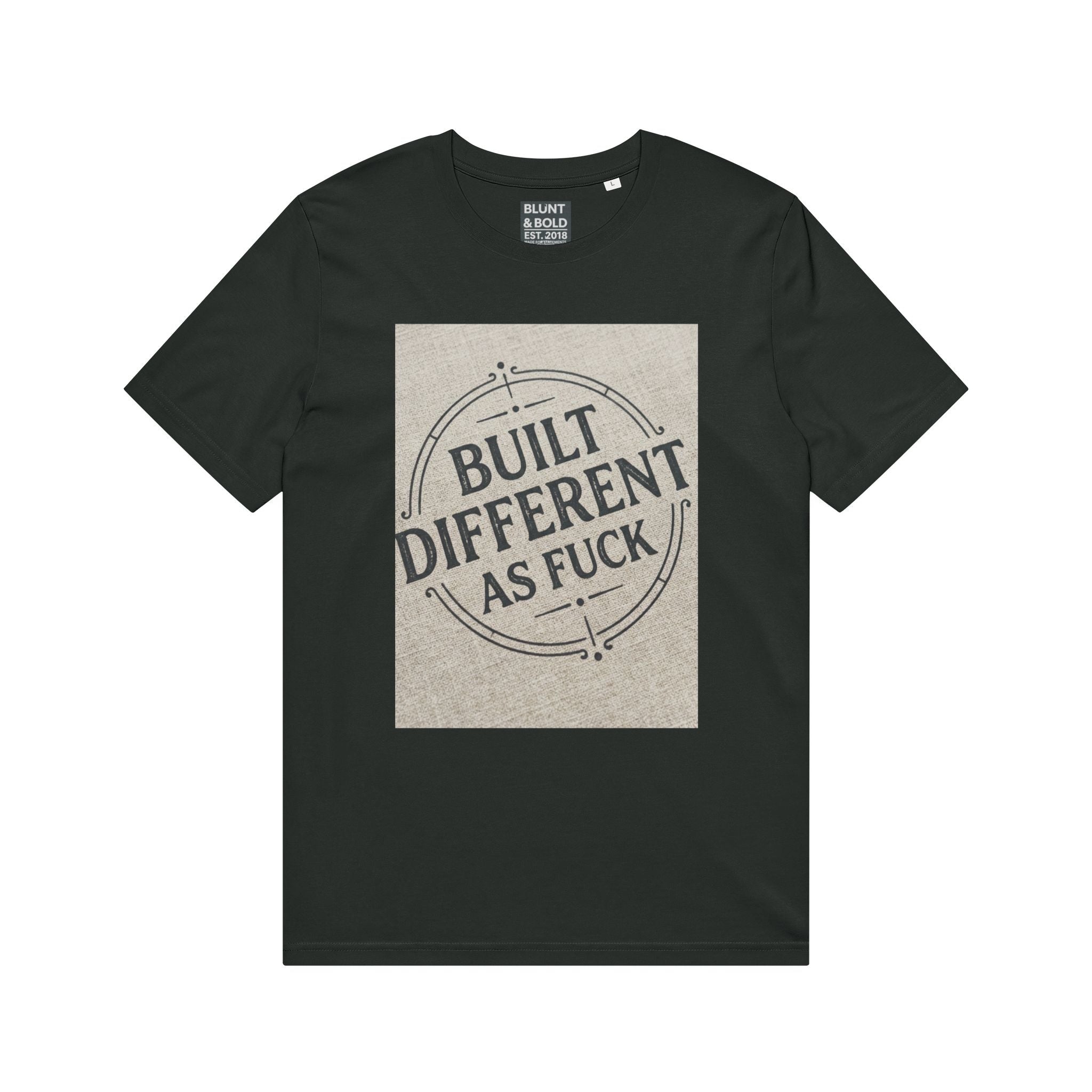 Mens Built Different As F**k Tee