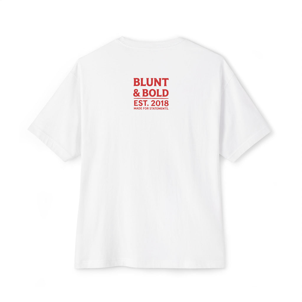 Mens Zero Fucks V1 Peace Sign Graphic Oversized  Tee