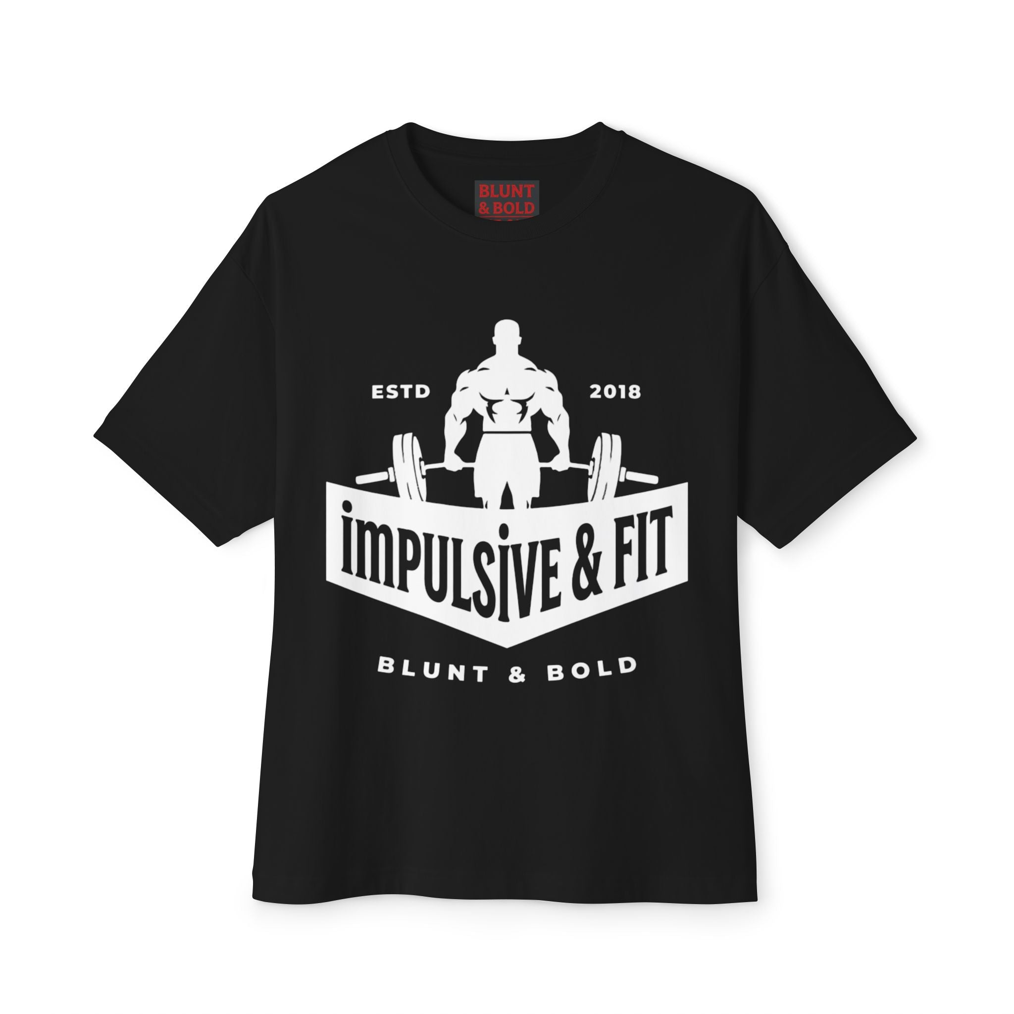 Mens Impulsive & Fit Graphic Oversized Tee