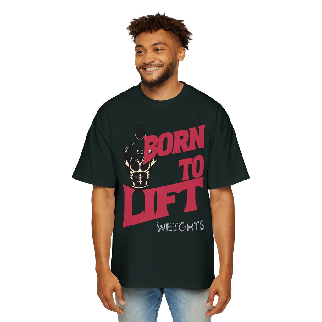 Born to Lift Tee — Men’s Weightlifting Gym T‑Shirt
