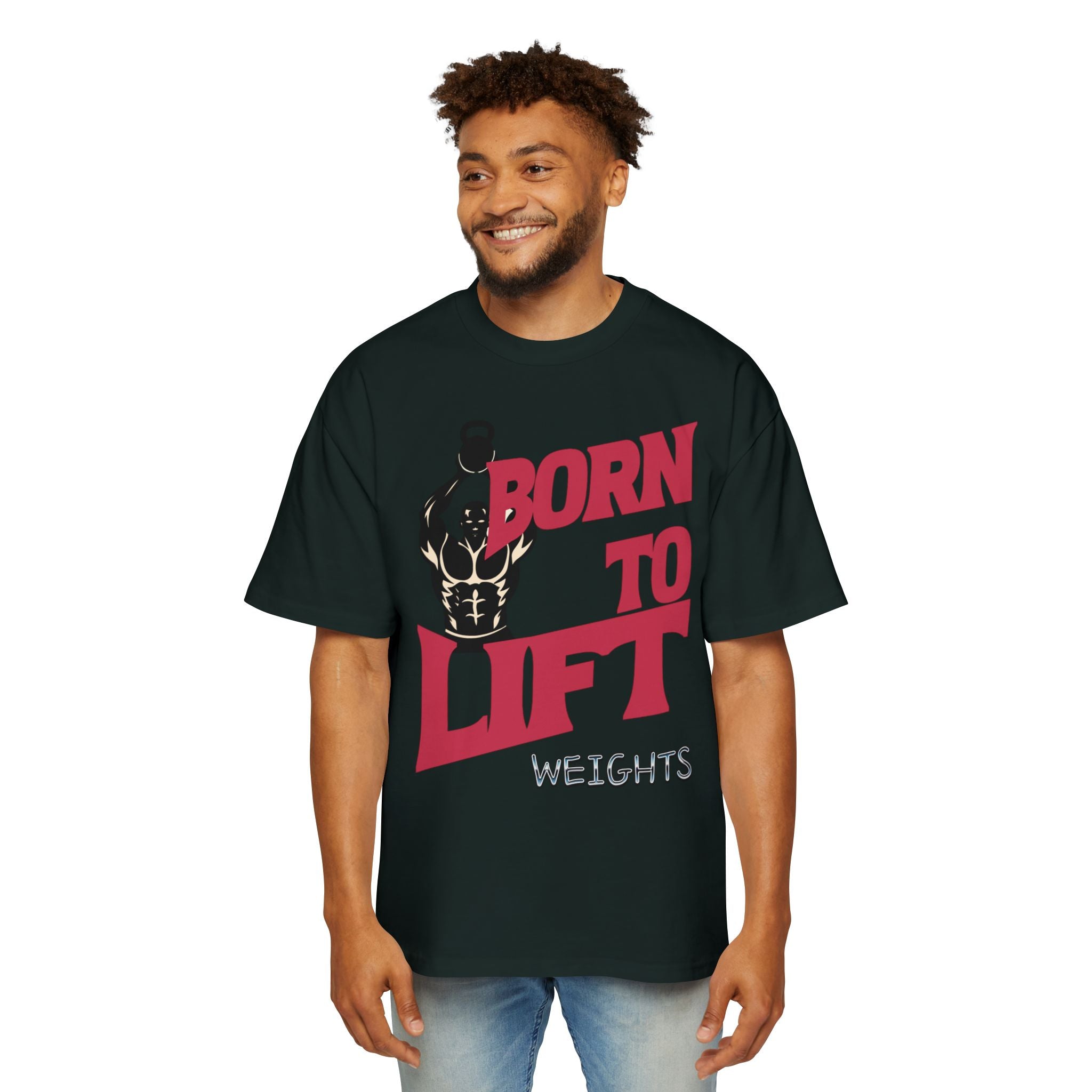 Born to Lift Tee — Men’s Weightlifting Gym T‑Shirt
