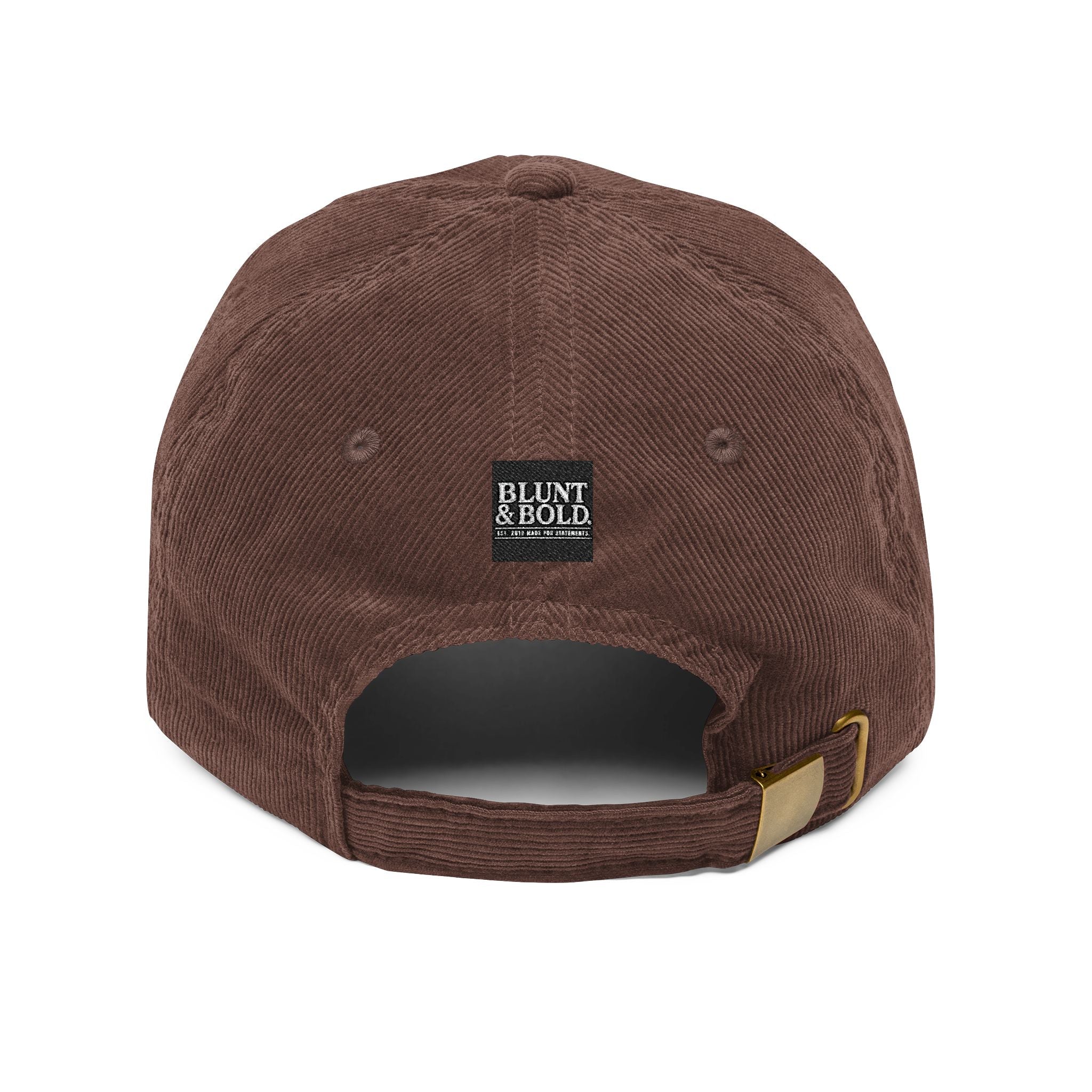 B & B 'AUTHENTIC'  Corduroy Embroidered  Baseball Cap