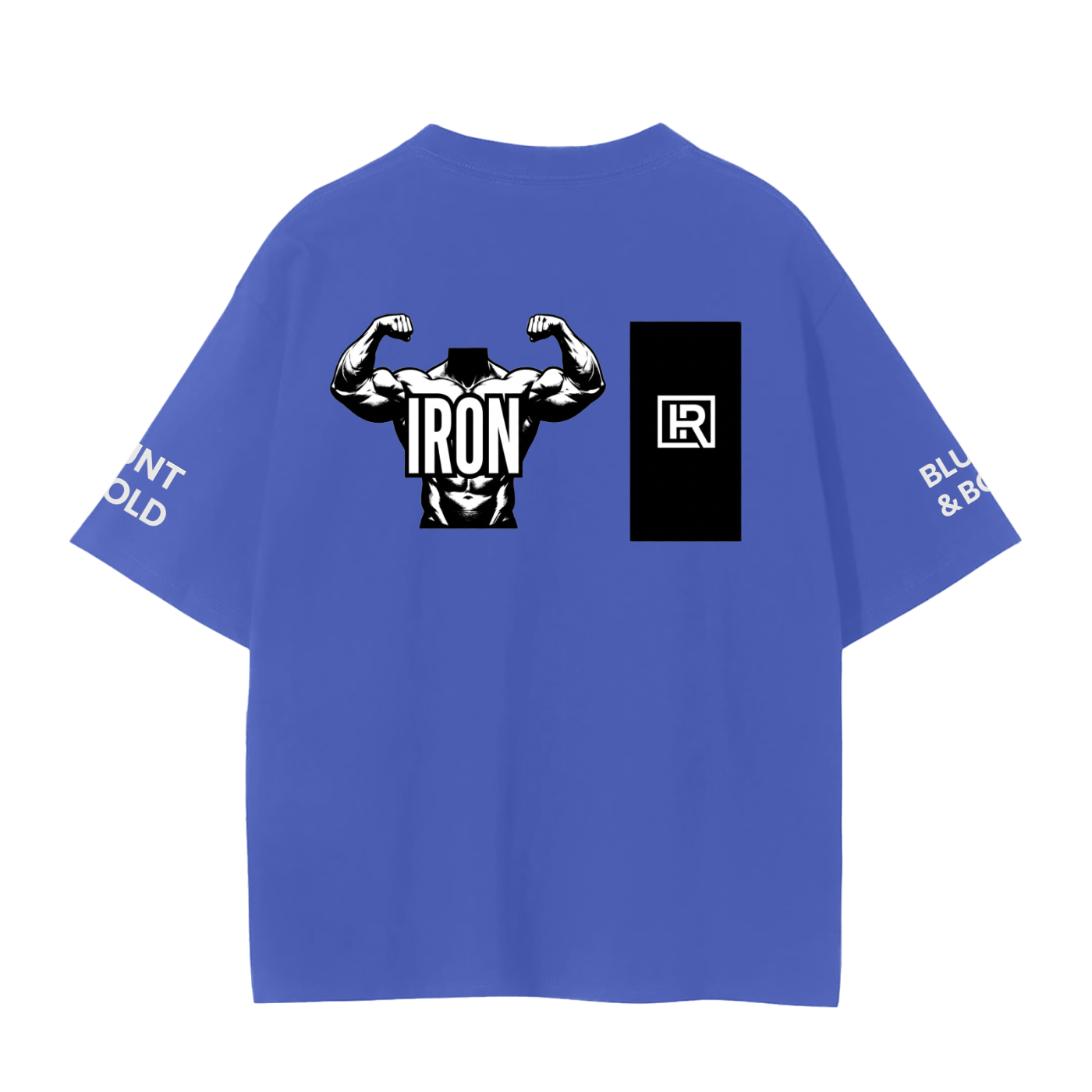 MENS ' IRON '  Seamless OVERSIZED TEE