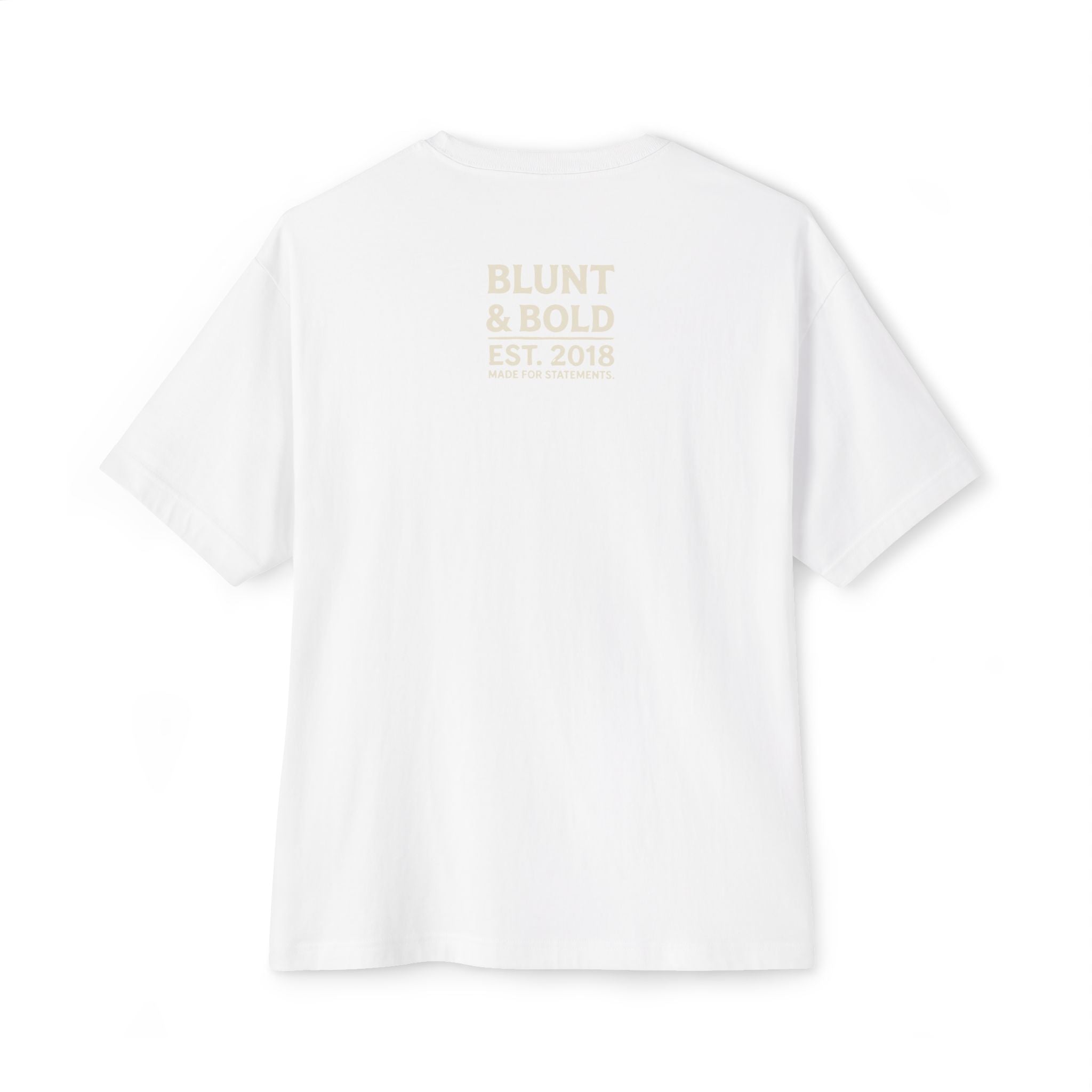Mens FUCK YEAH Retro Oversized Box Tee