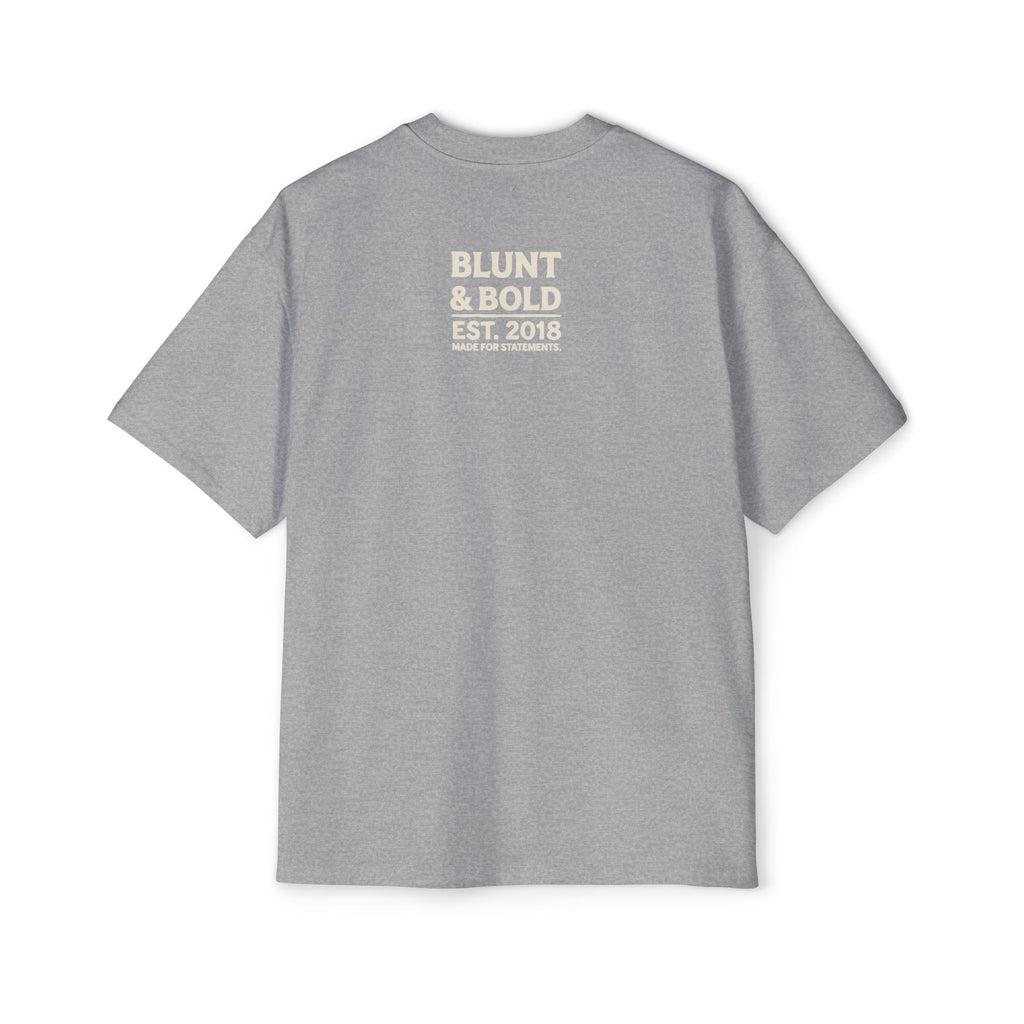 Oversized Graphic Tee — “Soft Looks. Savage Moves.” Bold Typography Shirt