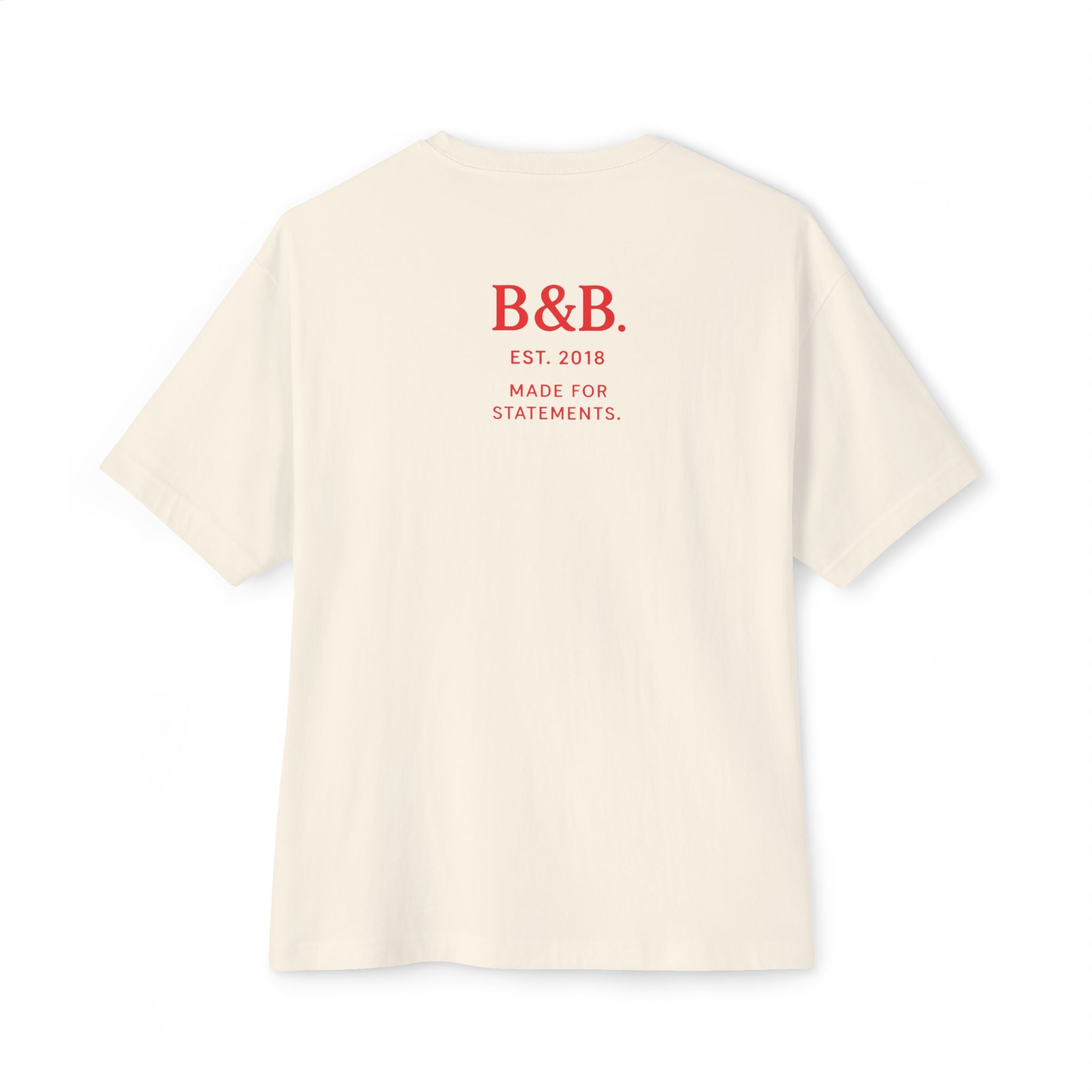 Mens FUCK YEAH Retro Oversized Box Tee