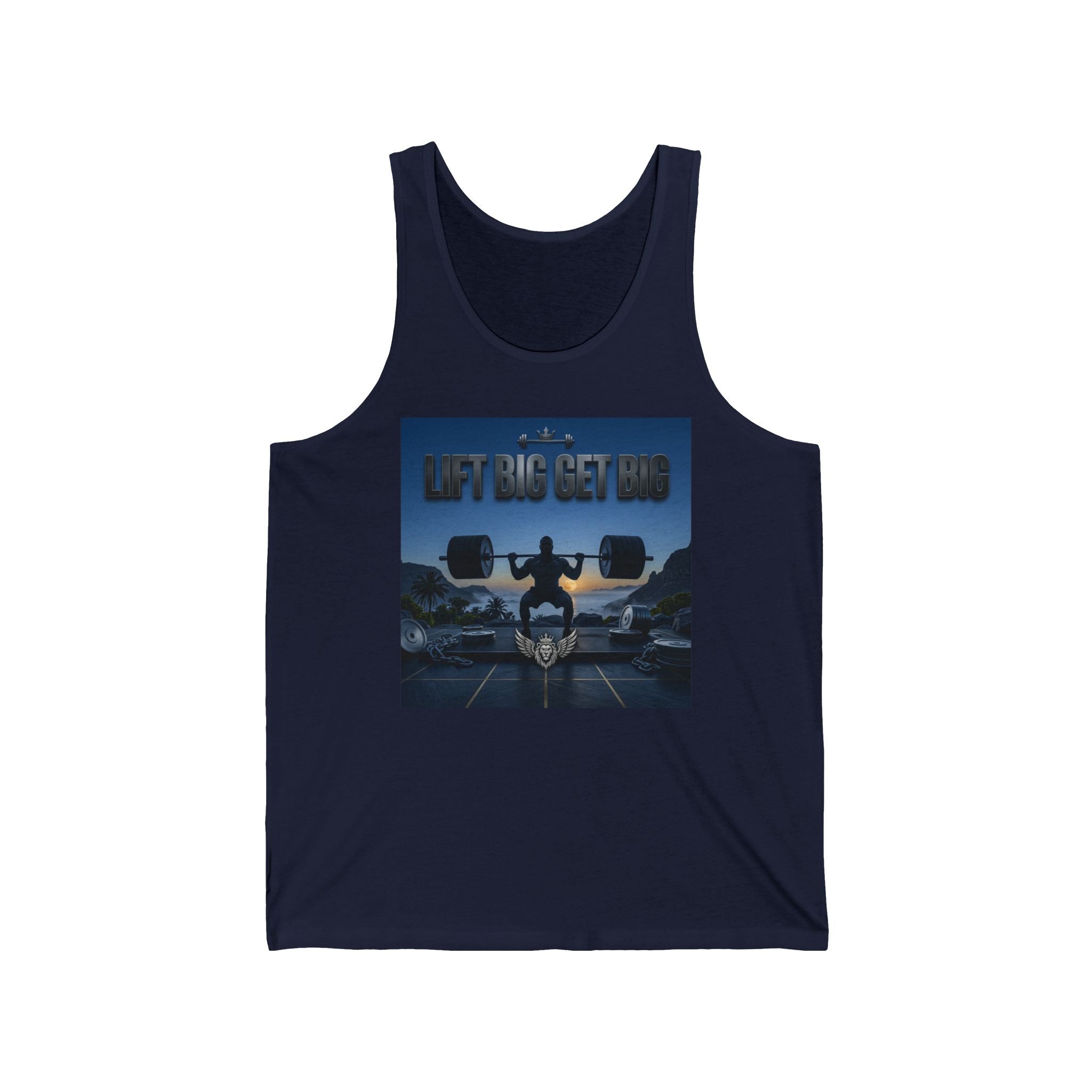 Mens (LBGB)  LIFT BIG GET BIGJersey Tank