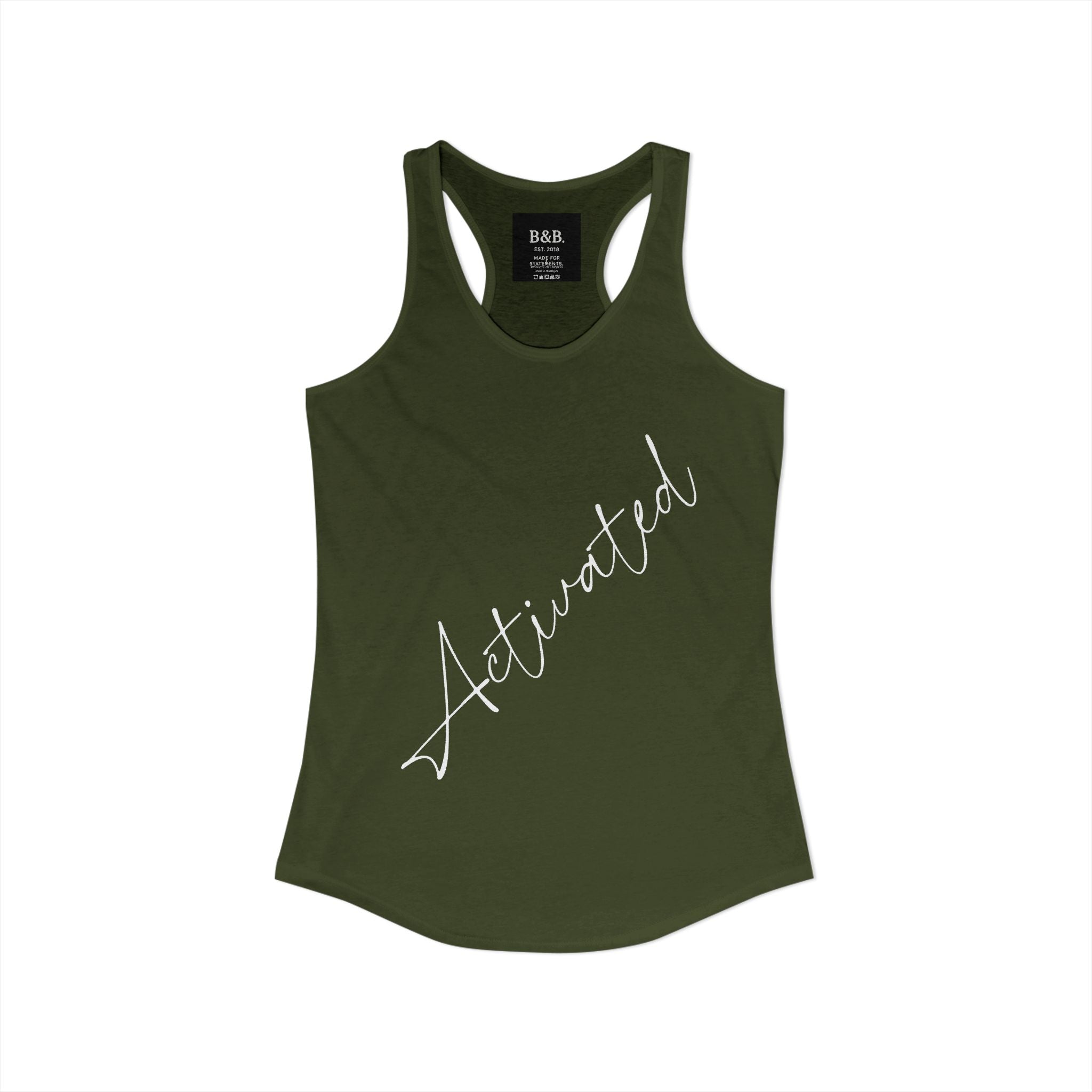 Womens Activated Ideal Racerback Tank