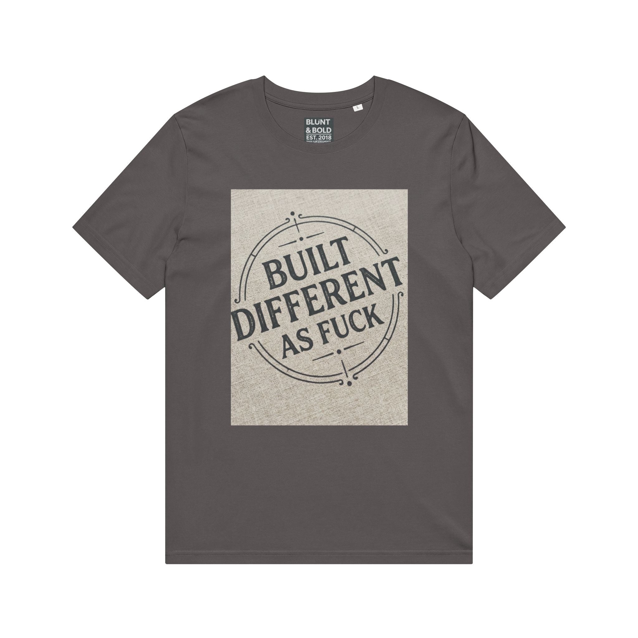 Mens Built Different As F**k Tee