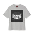 Mens Unfuckwithable/ Unbothered Graphic  Oversized Tee