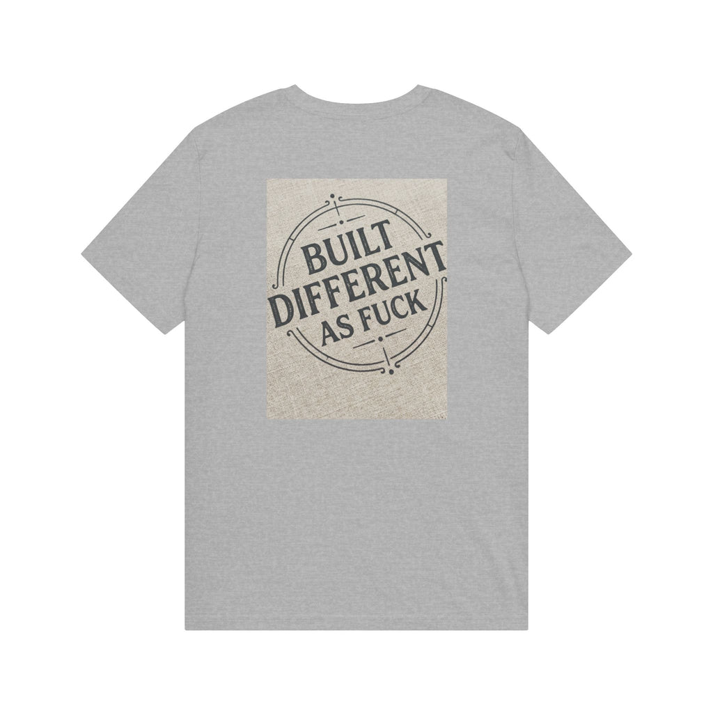 Mens Built Different As F**k Tee