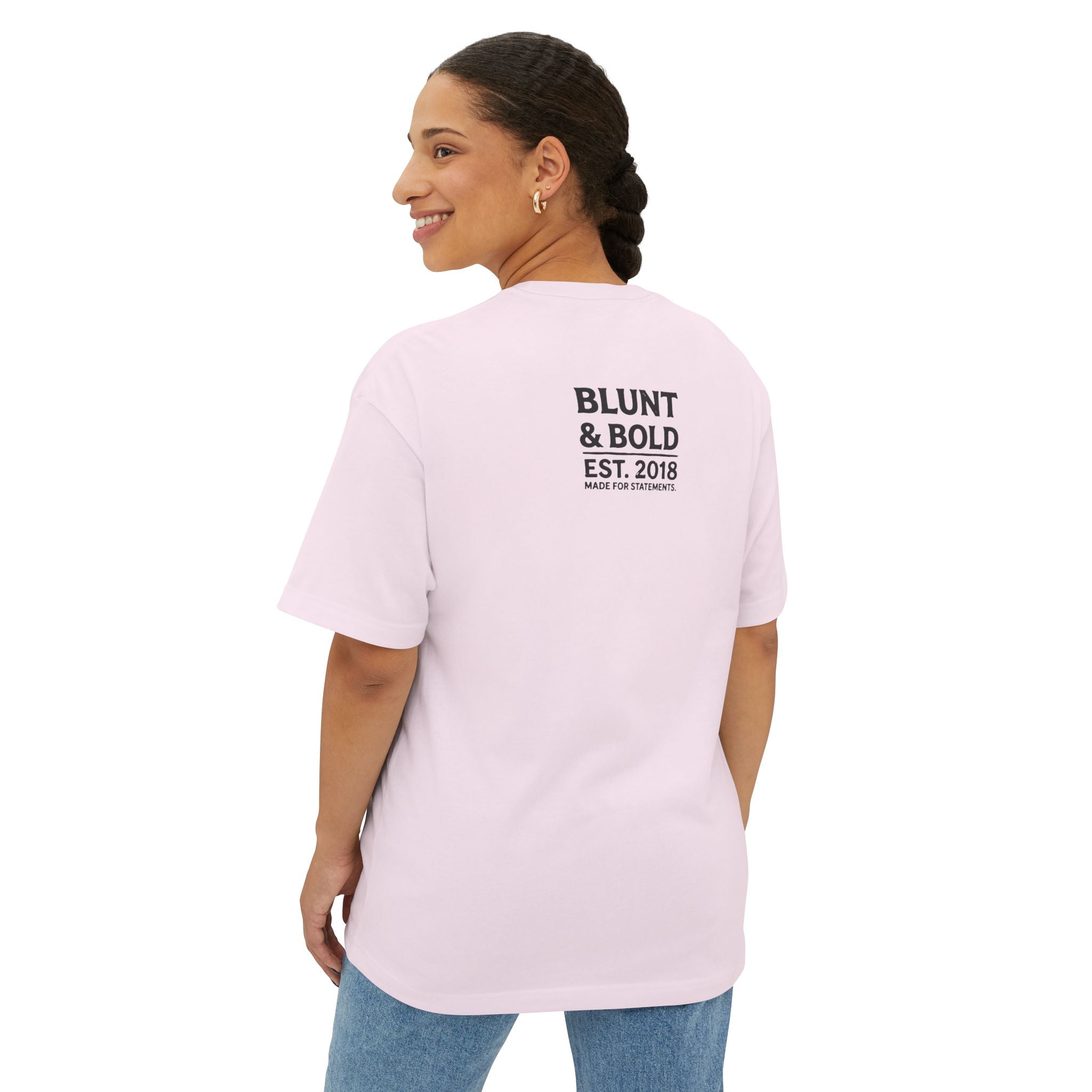 Mens Spiritual Being  OSZ Edition Graphic  Oversized Tee