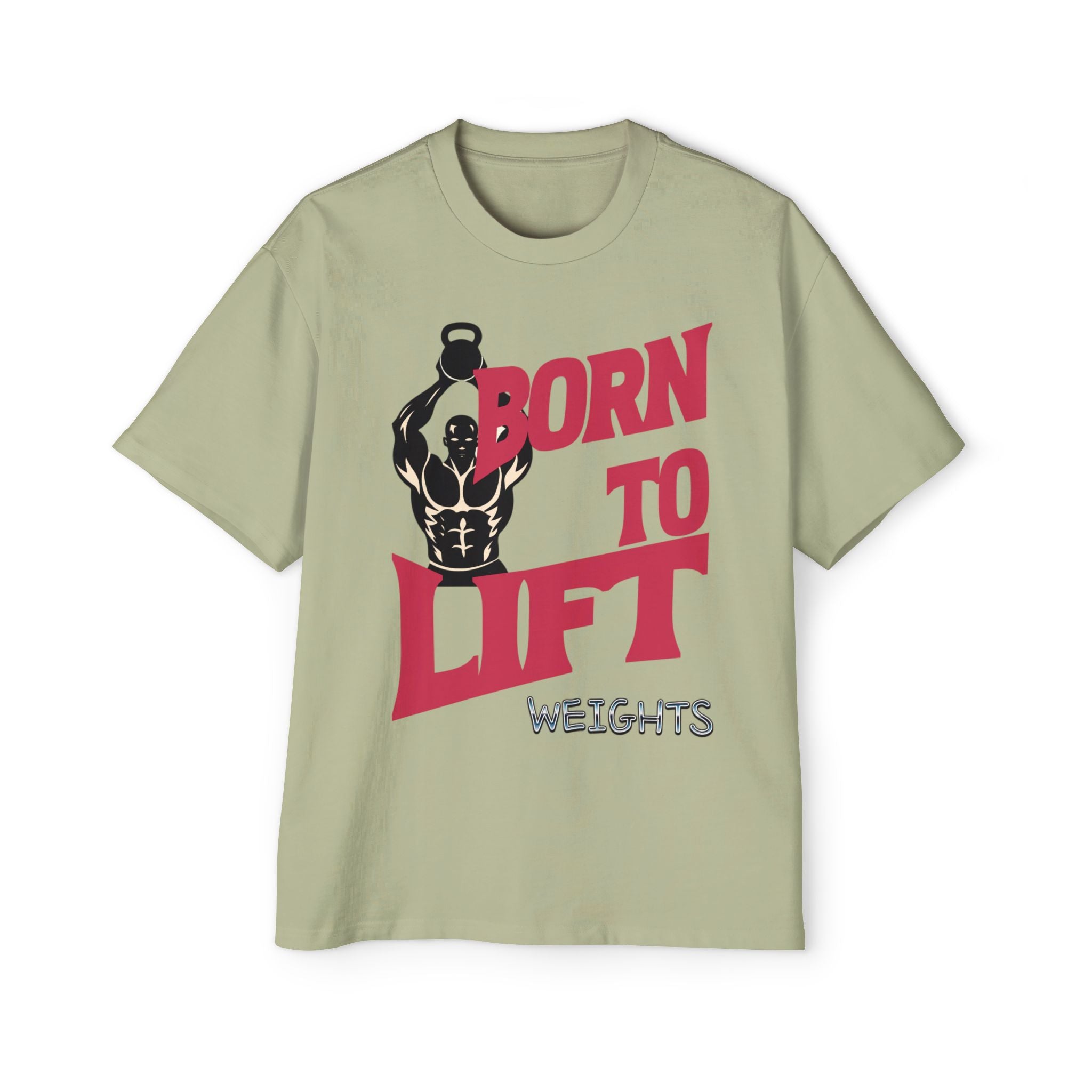 Born to Lift Tee — Men’s Weightlifting Gym T‑Shirt