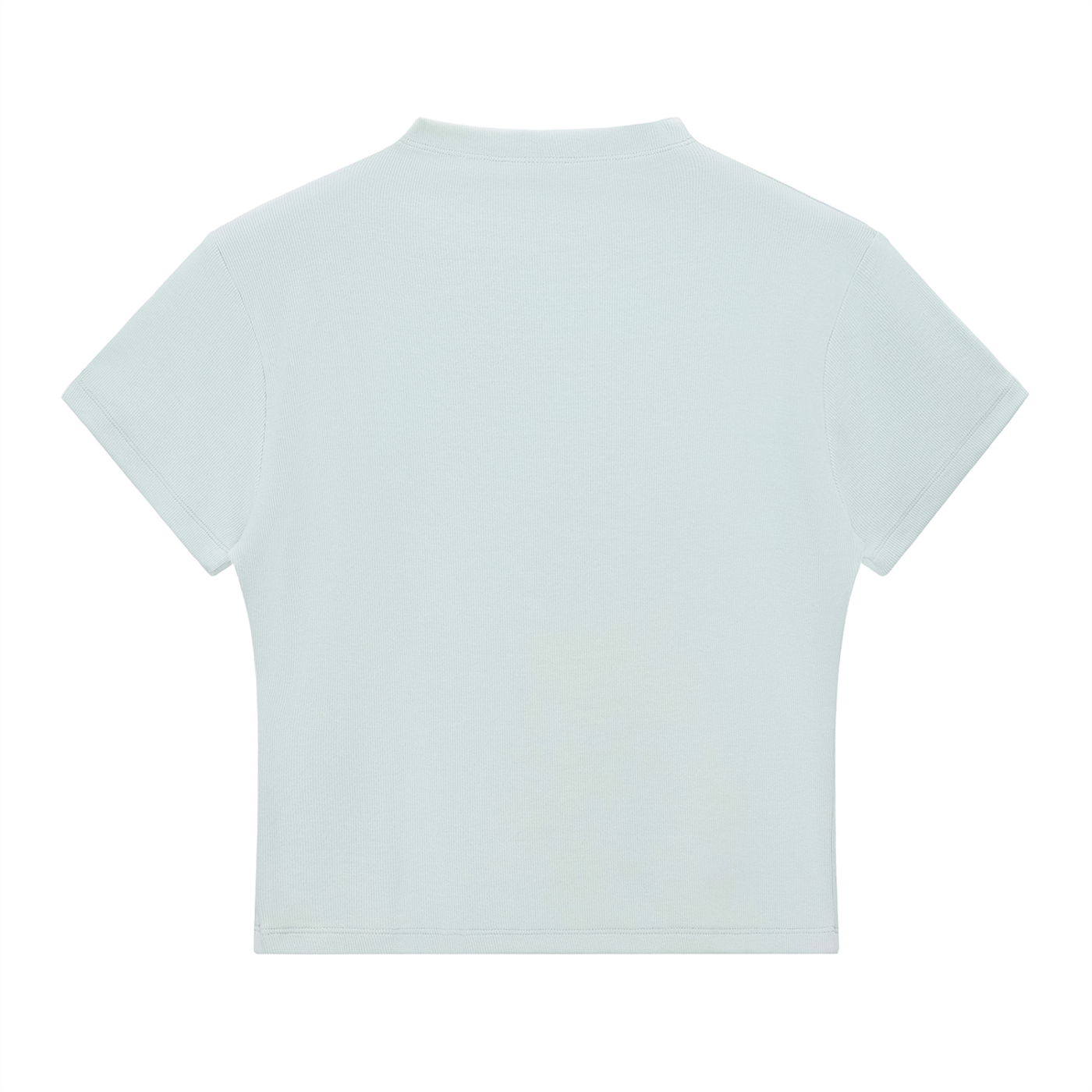 Womens 'FREEDOM" Essential Slim Fit Mock Neck Tee