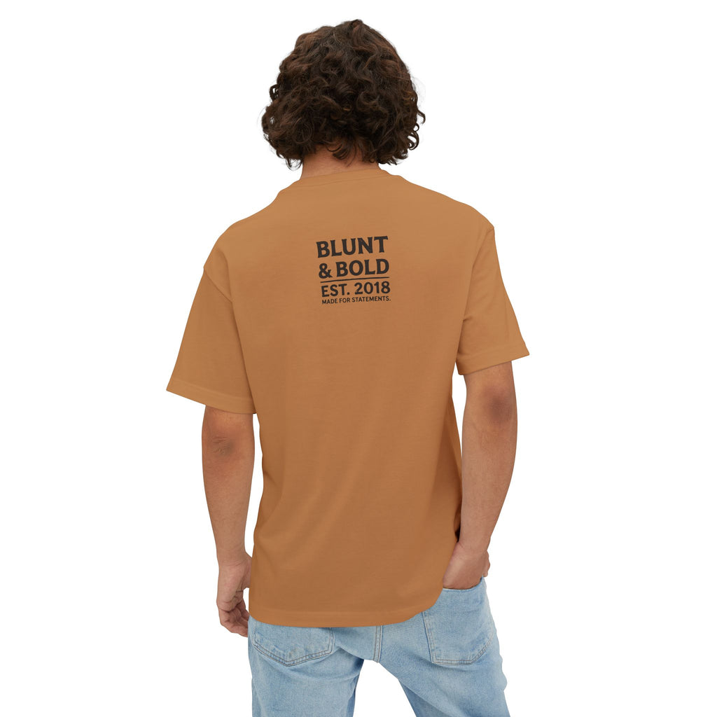 Mens ;FREE SPIRIT" Oversized  Boxy Tee