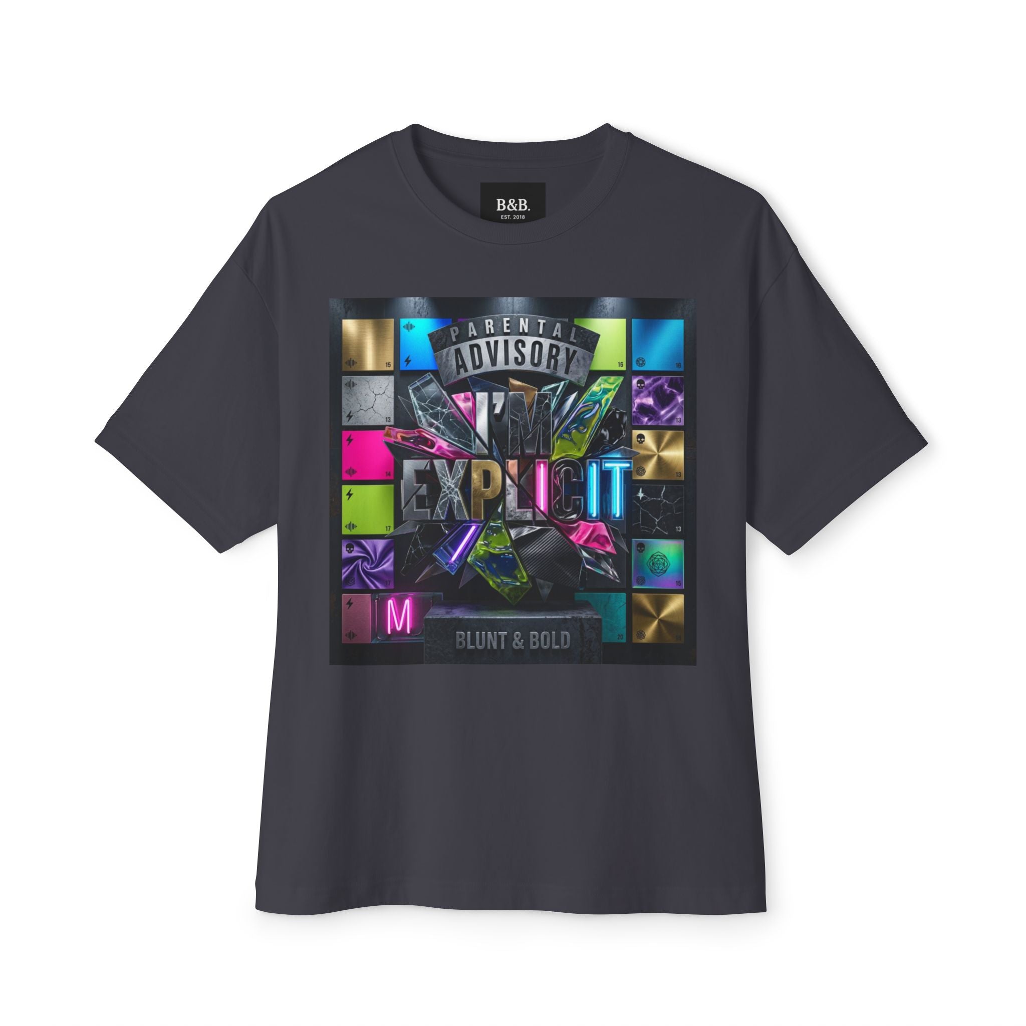 Mens I'n Explicit Graphic Oversized  Tee